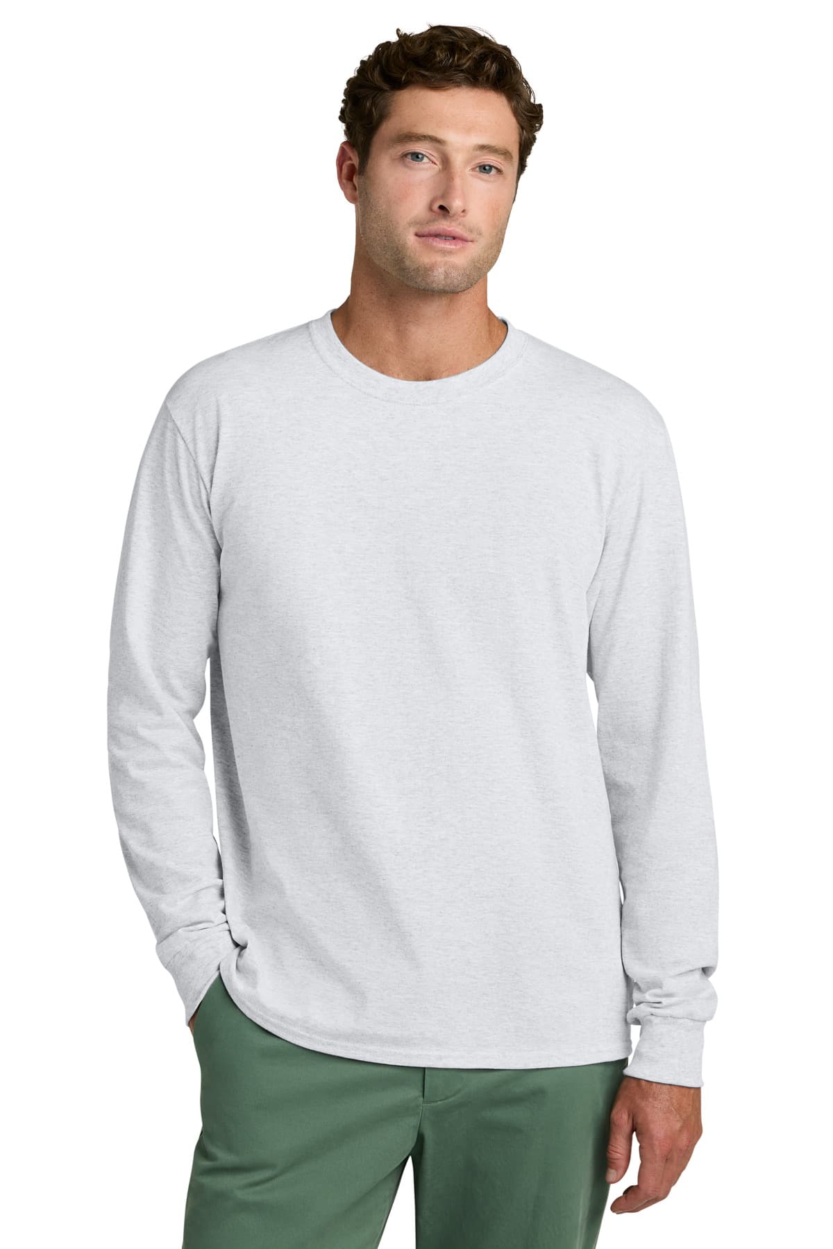 Port & Co  Long Sleeve Core Cotton Tee. PC54LS thumbnail 2