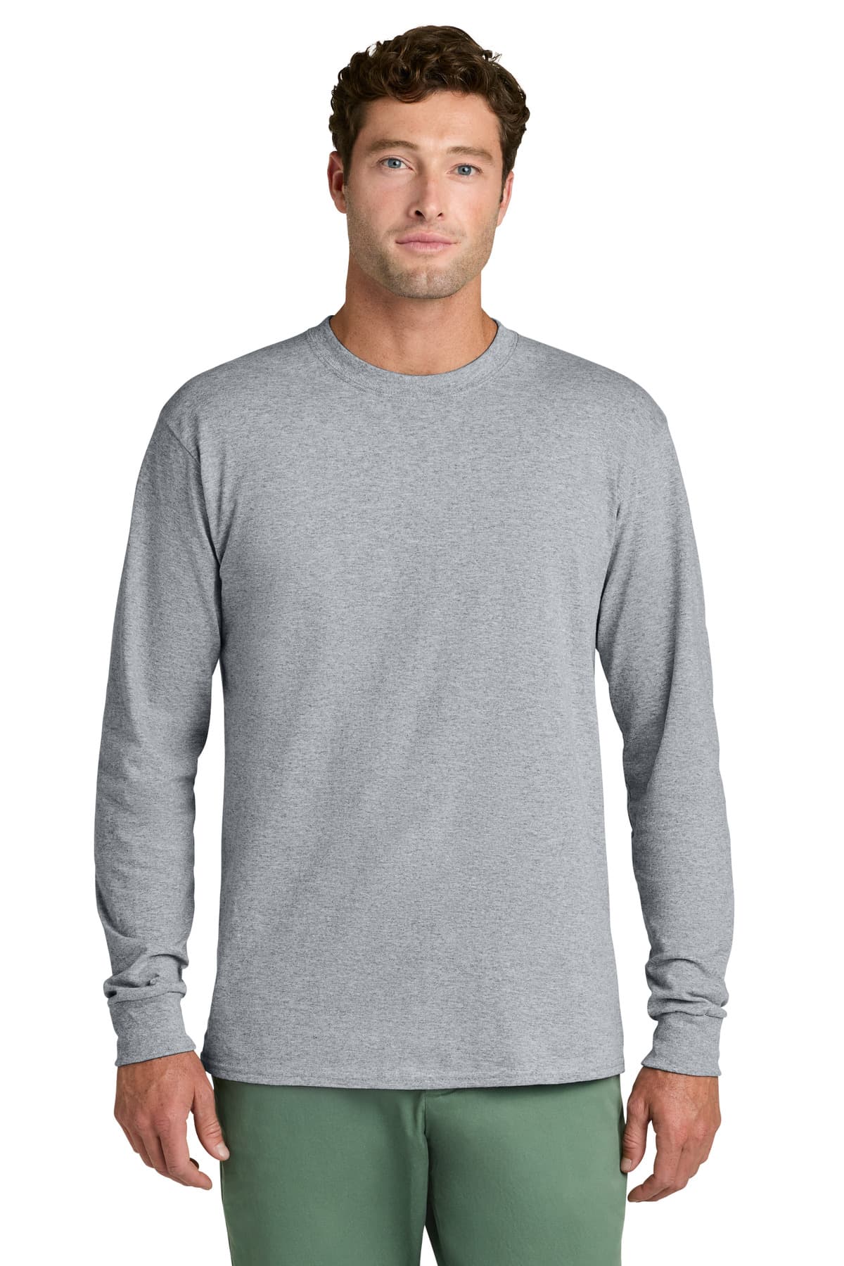 Port & Co  Long Sleeve Core Cotton Tee. PC54LS thumbnail 3