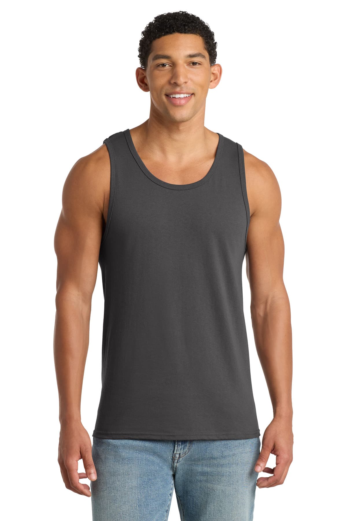 Port & Co  Core Cotton Tank Top. PC54TT thumbnail 3