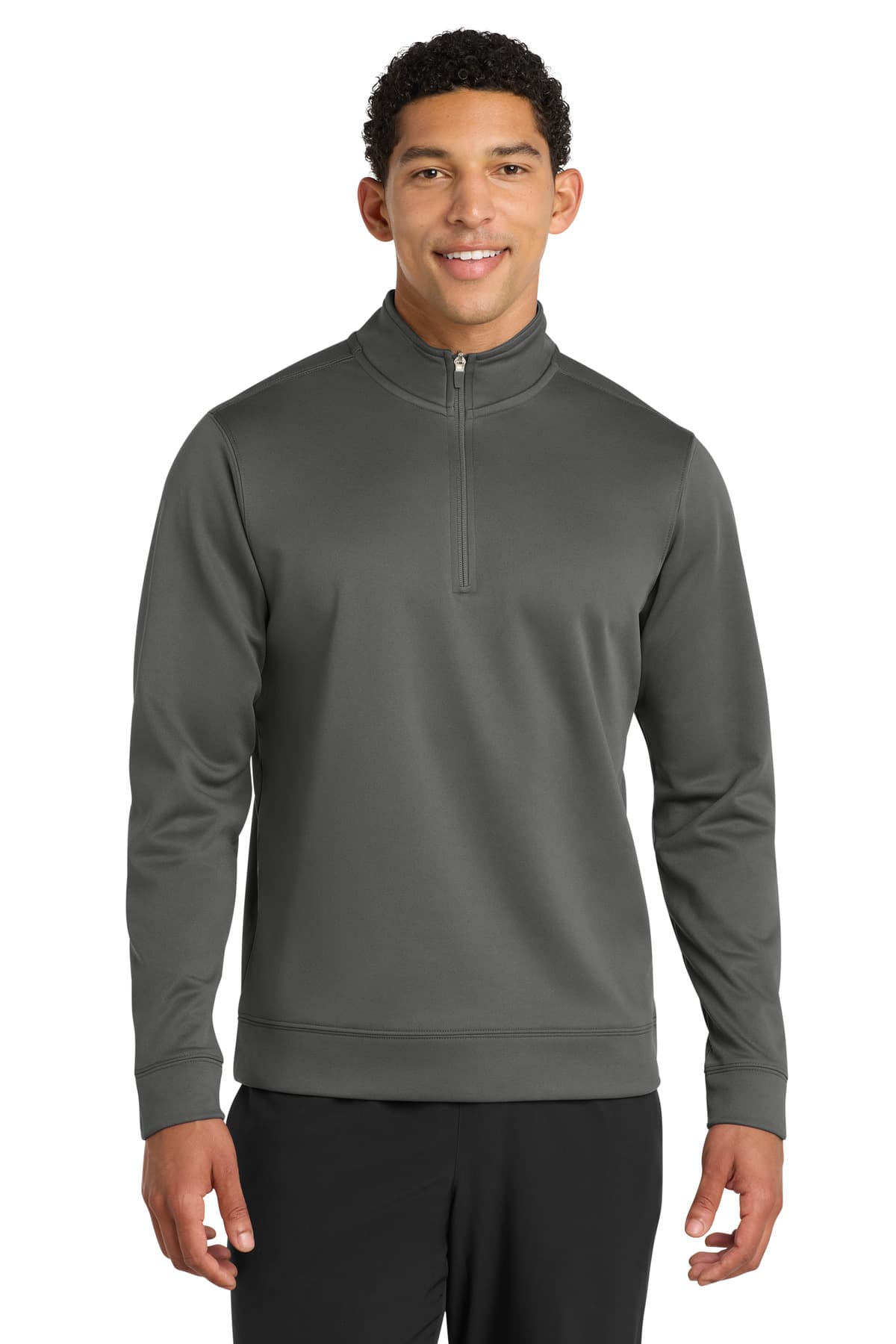 Port & Co  Performance Fleece 1/4-Zip Pullover Sweatshirt. PC590Q thumbnail 2