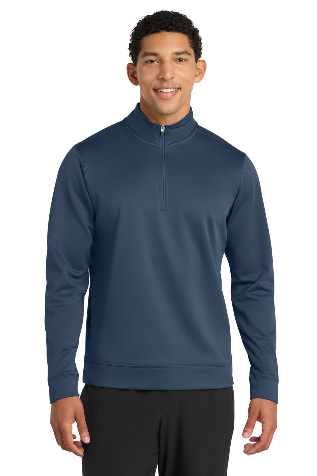 Port & Co  Performance Fleece 1/4-Zip Pullover Sweatshirt. PC590Q thumbnail 3
