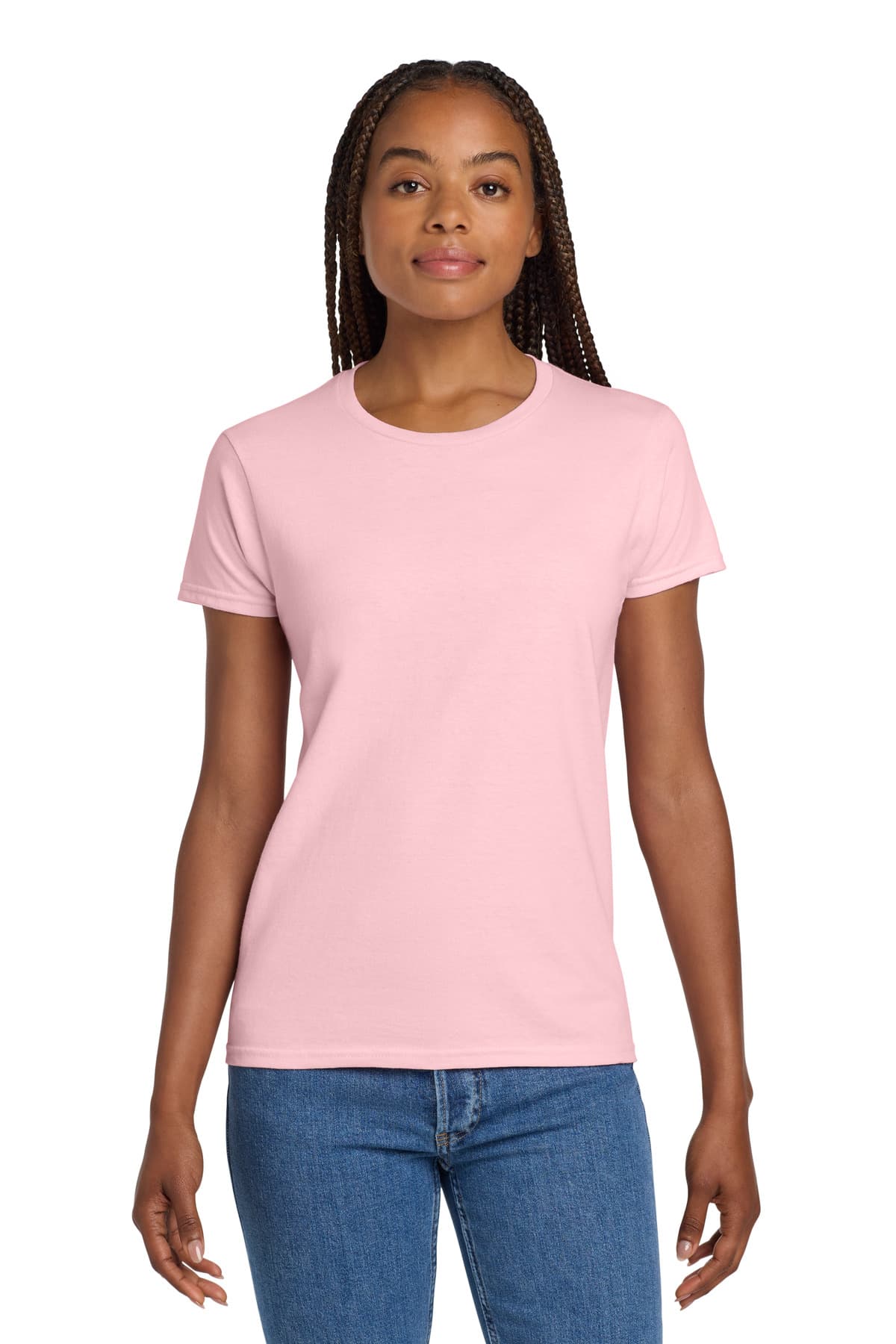 Gildan ® Women's Ultra Cotton ® 100% US Cotton T-Shirt. 2000L thumbnail 3