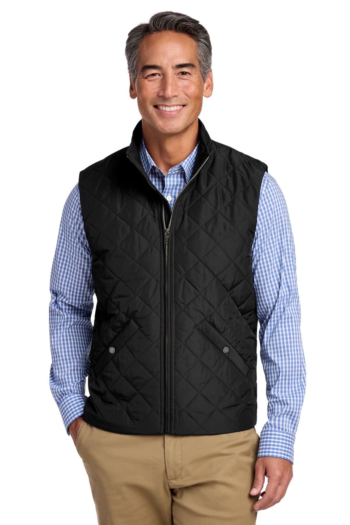 Brooks Brothers ® Quilted Vest BB18602 thumbnail 2