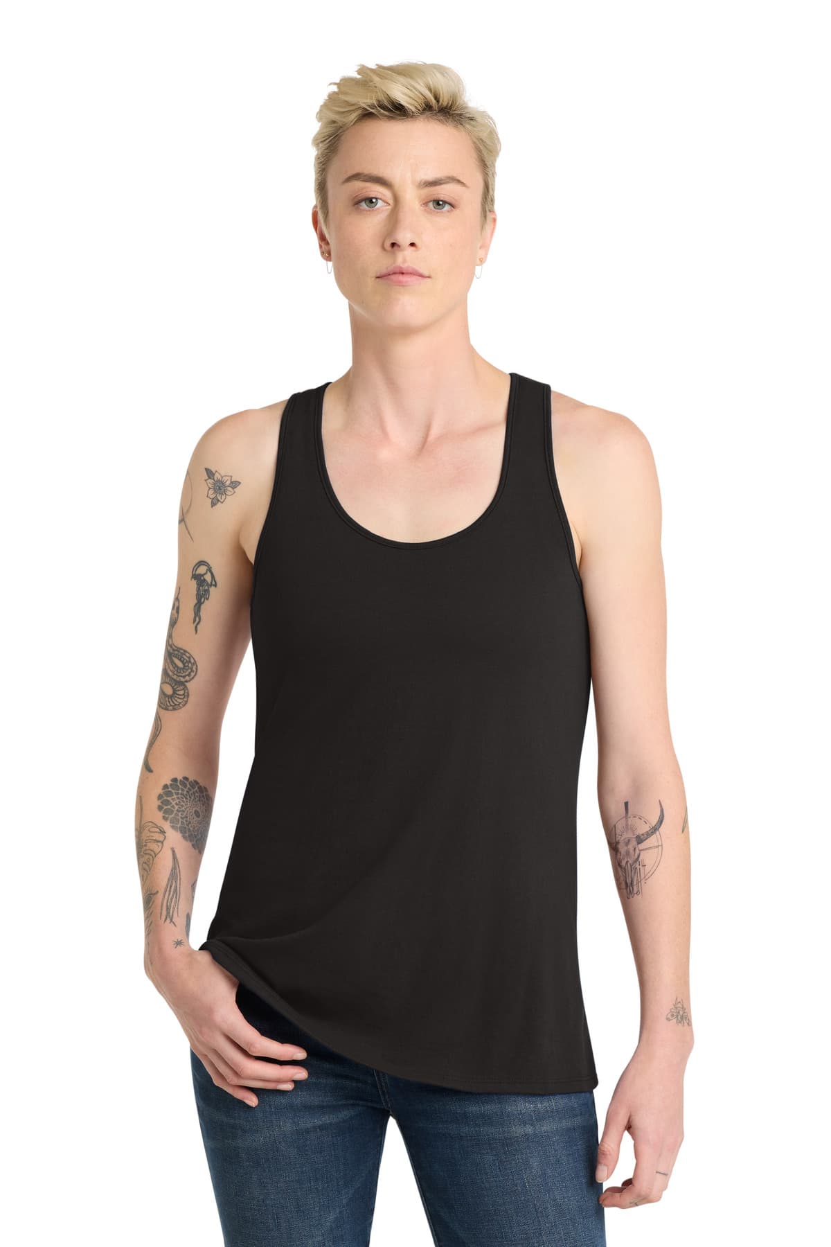 District ® Women's V.I.T.  Racerback Tank. DT6302 thumbnail 5