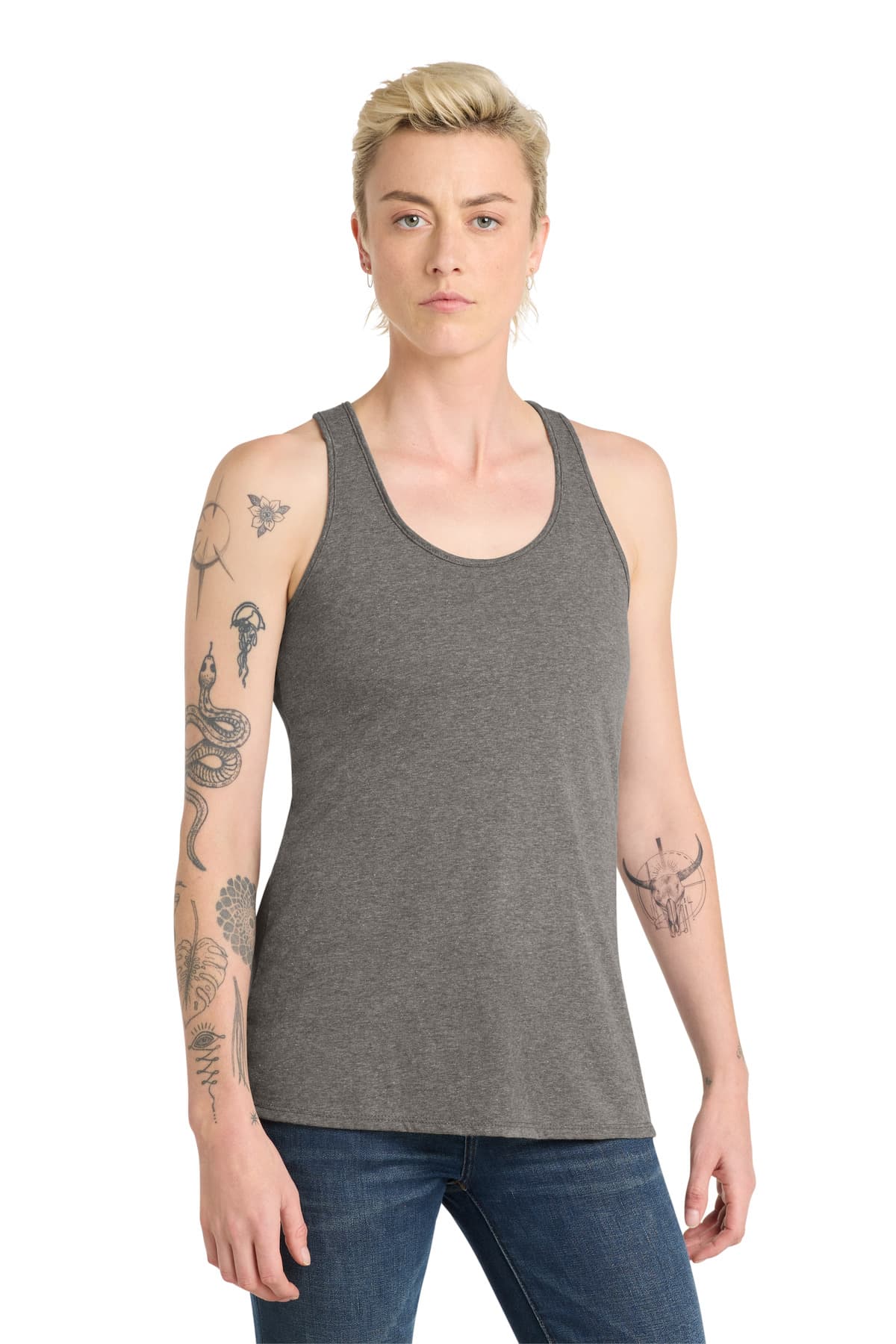 District ® Women's V.I.T.  Racerback Tank. DT6302 thumbnail 4