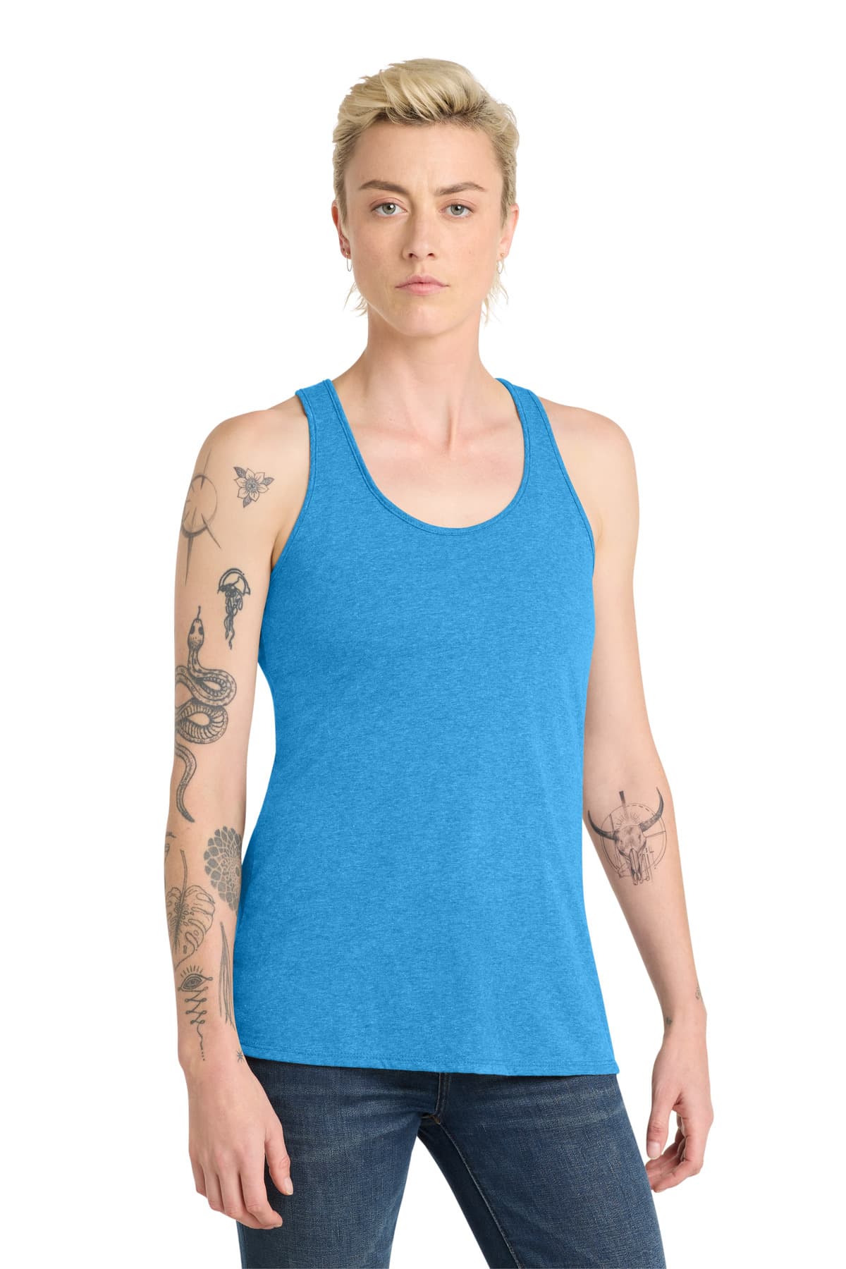 District ® Women's V.I.T.  Racerback Tank. DT6302 thumbnail 3