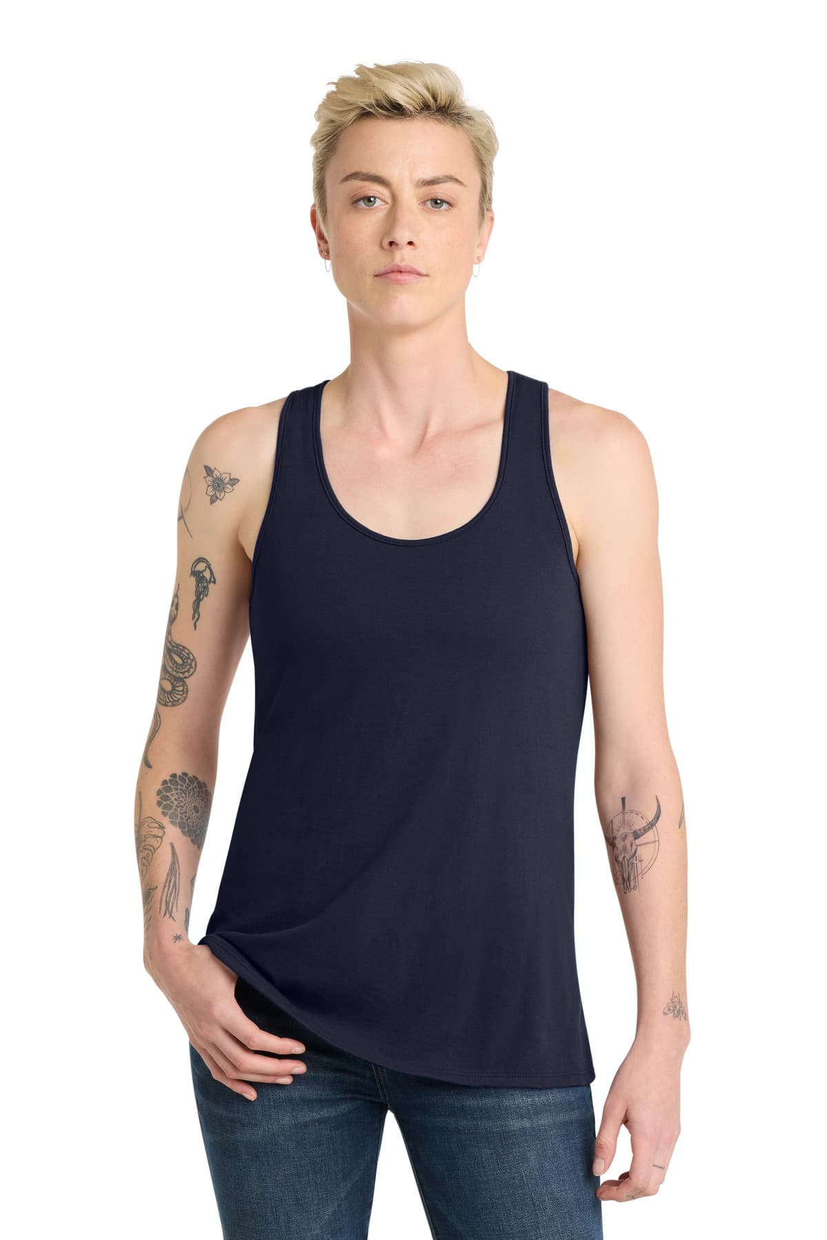 District ® Women's V.I.T. ™ Racerback Tank. DT6302 thumbnail 4