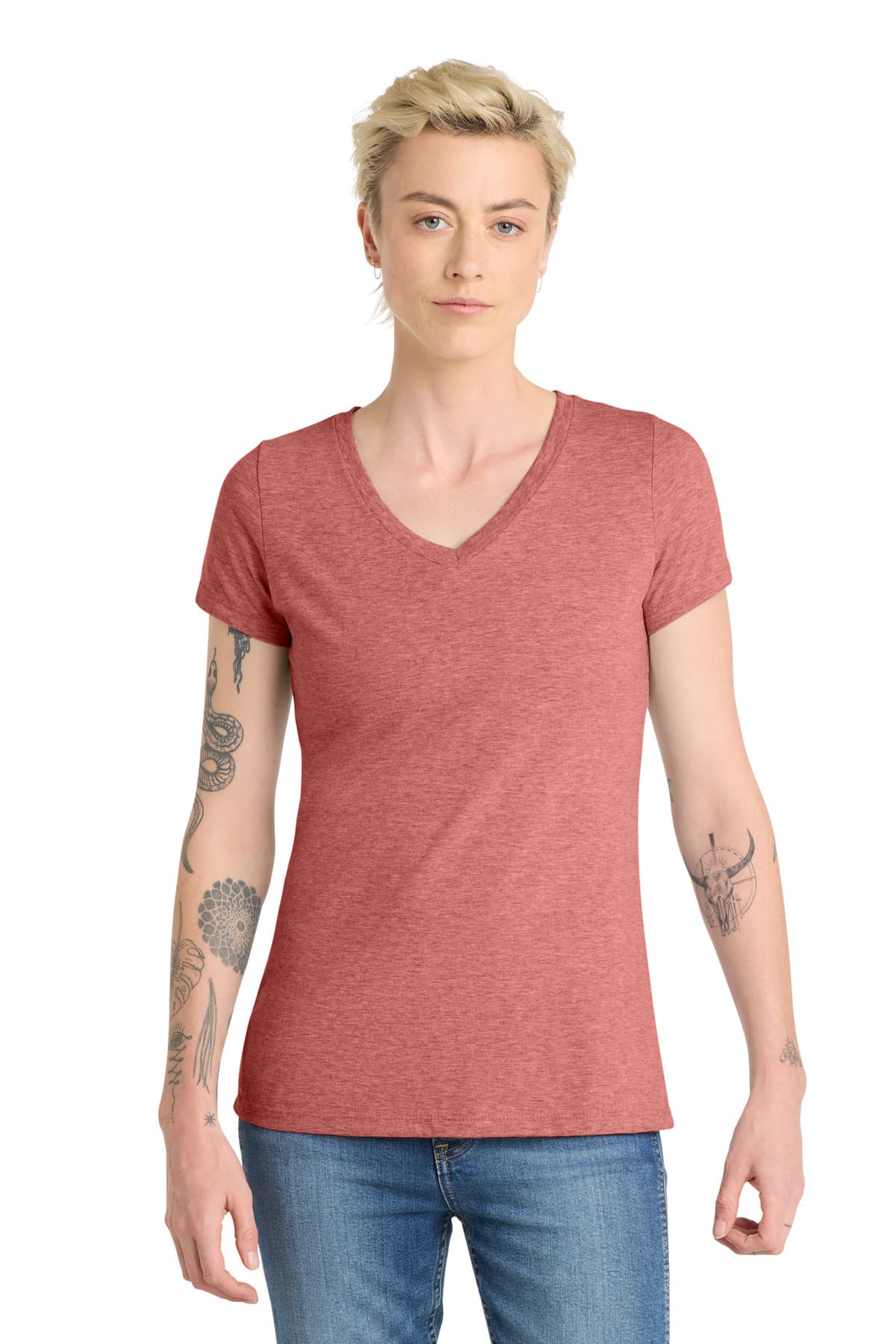 District ® Women's Very Important Tee ® V-Neck. DT6503 thumbnail 4