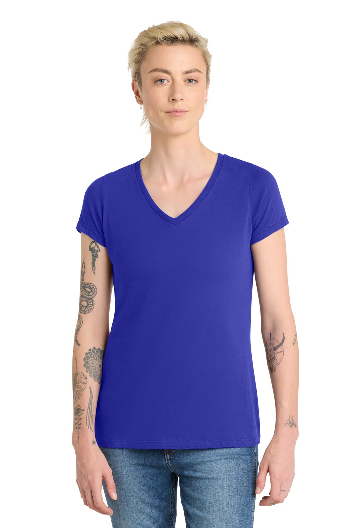 District ® Women's Very Important Tee ® V-Neck. DT6503 thumbnail 4