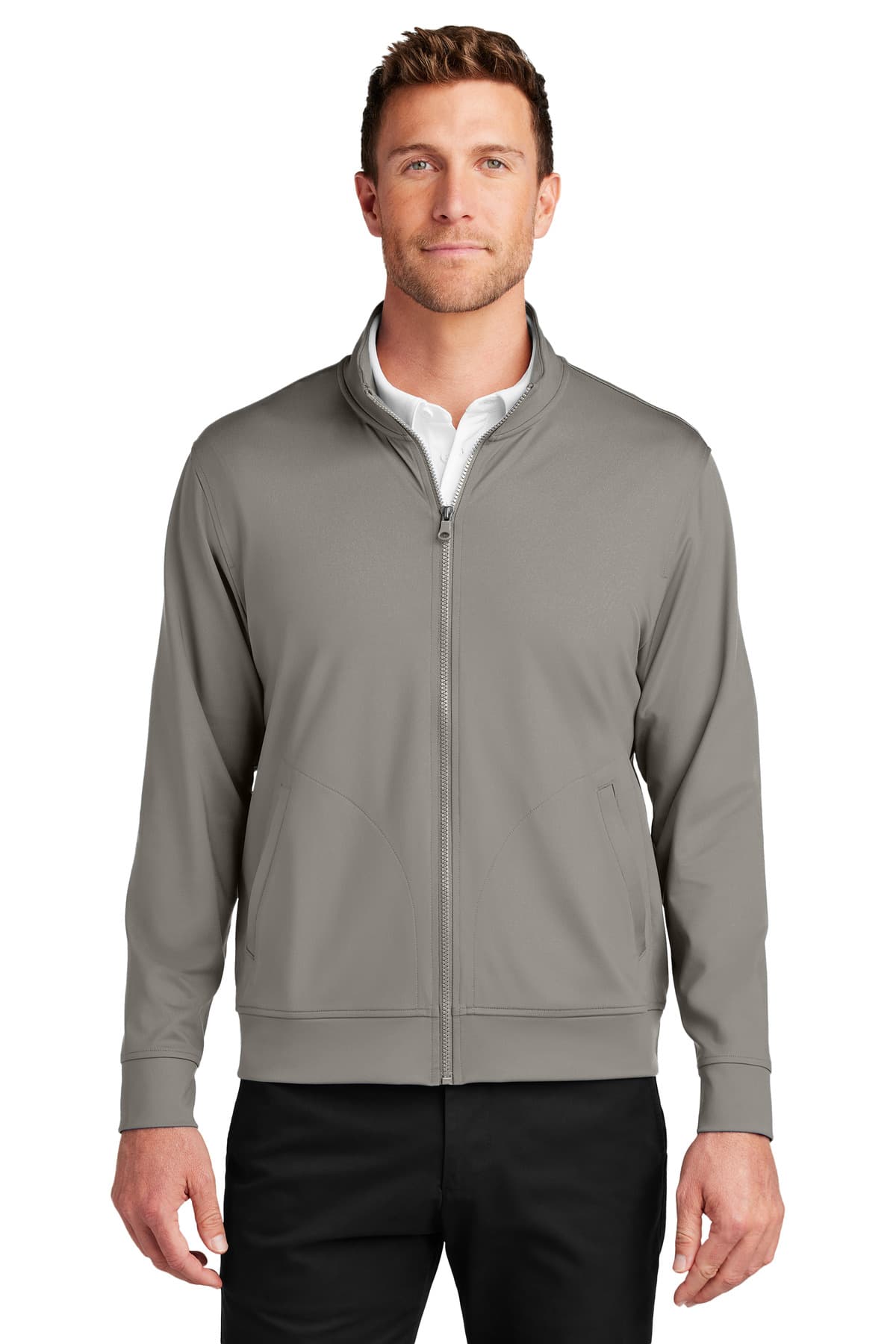 Port Authority ® C-FREE ® Double Knit Full-Zip K881 thumbnail 3