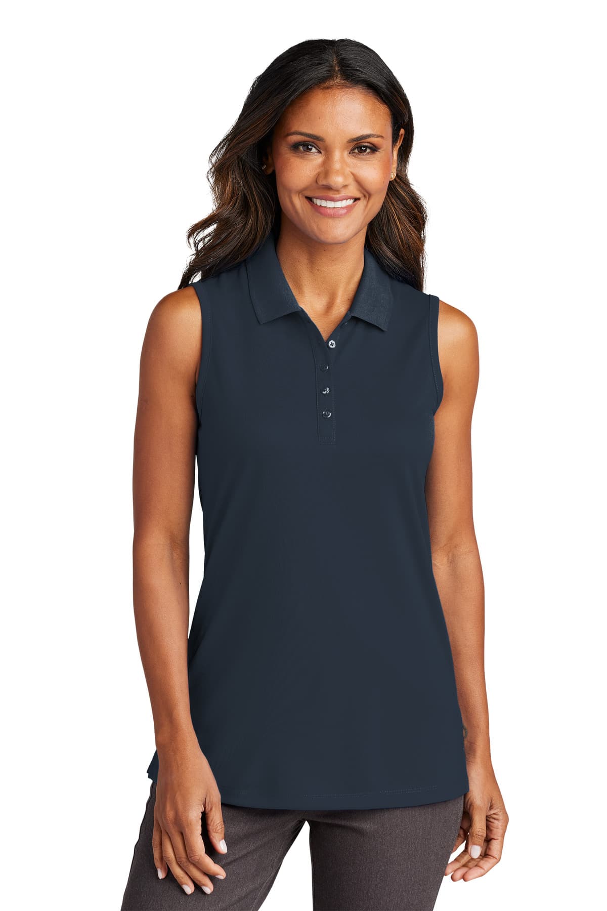 Port Authority ® Women's Dry Zone ® UV Micro-Mesh Sleeveless Polo LK110SV thumbnail 5