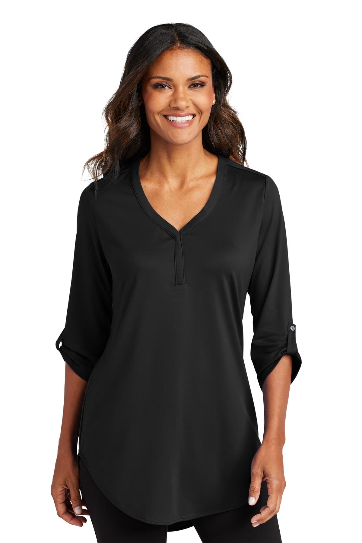Port Authority ® Women's City Stretch 3/4-Sleeve Tunic LK6840 thumbnail 2