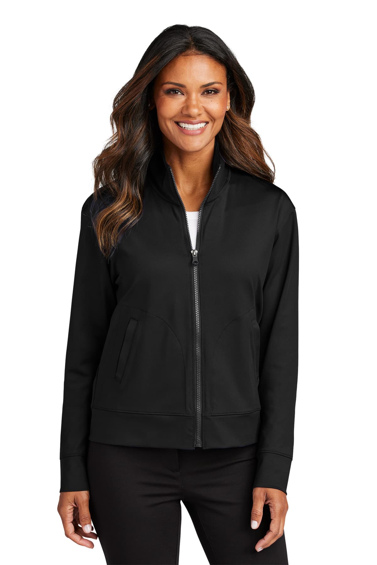 Port Authority ® Women's C-FREE ® Double Knit Full-Zip LK881 thumbnail 5