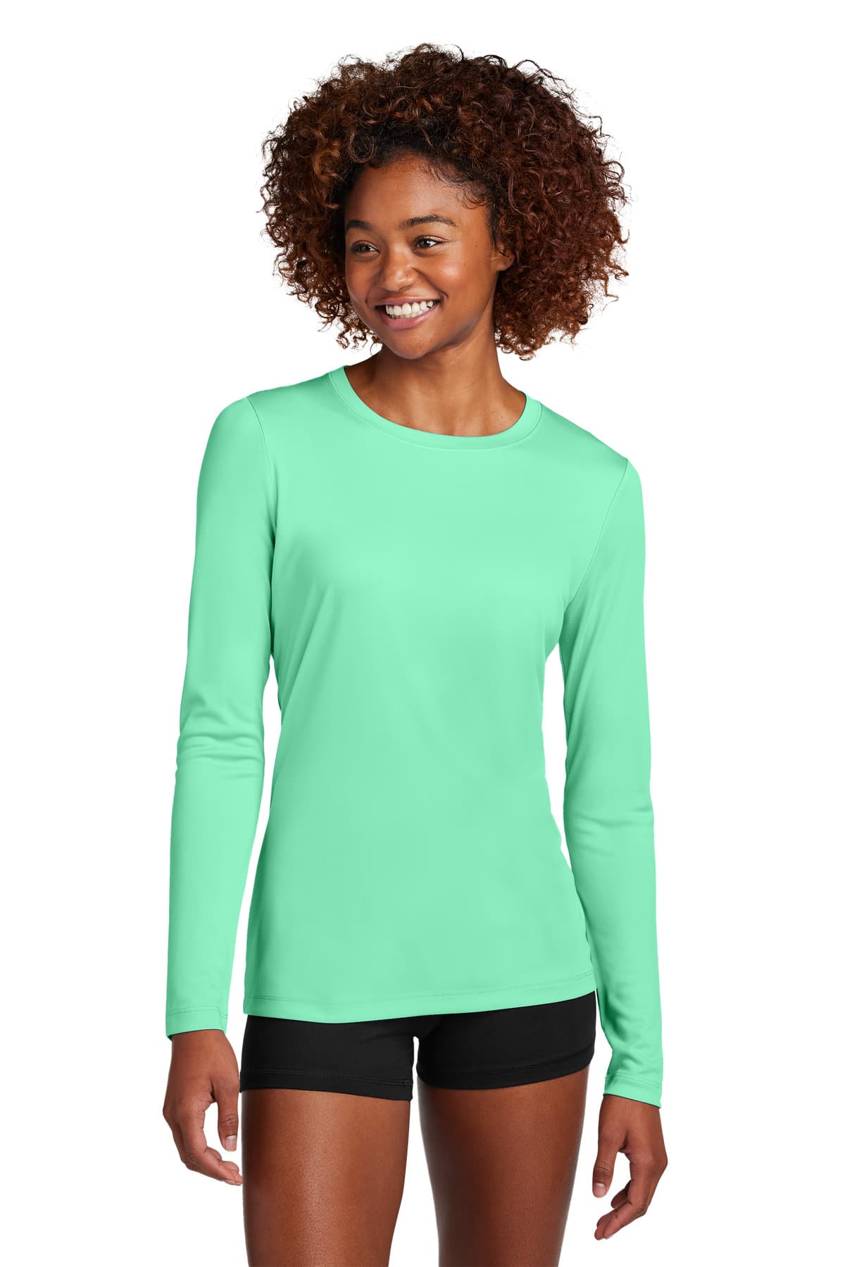 Sport-Tek ® Women's Posi-UV ® Pro Long Sleeve LST420LS thumbnail 3