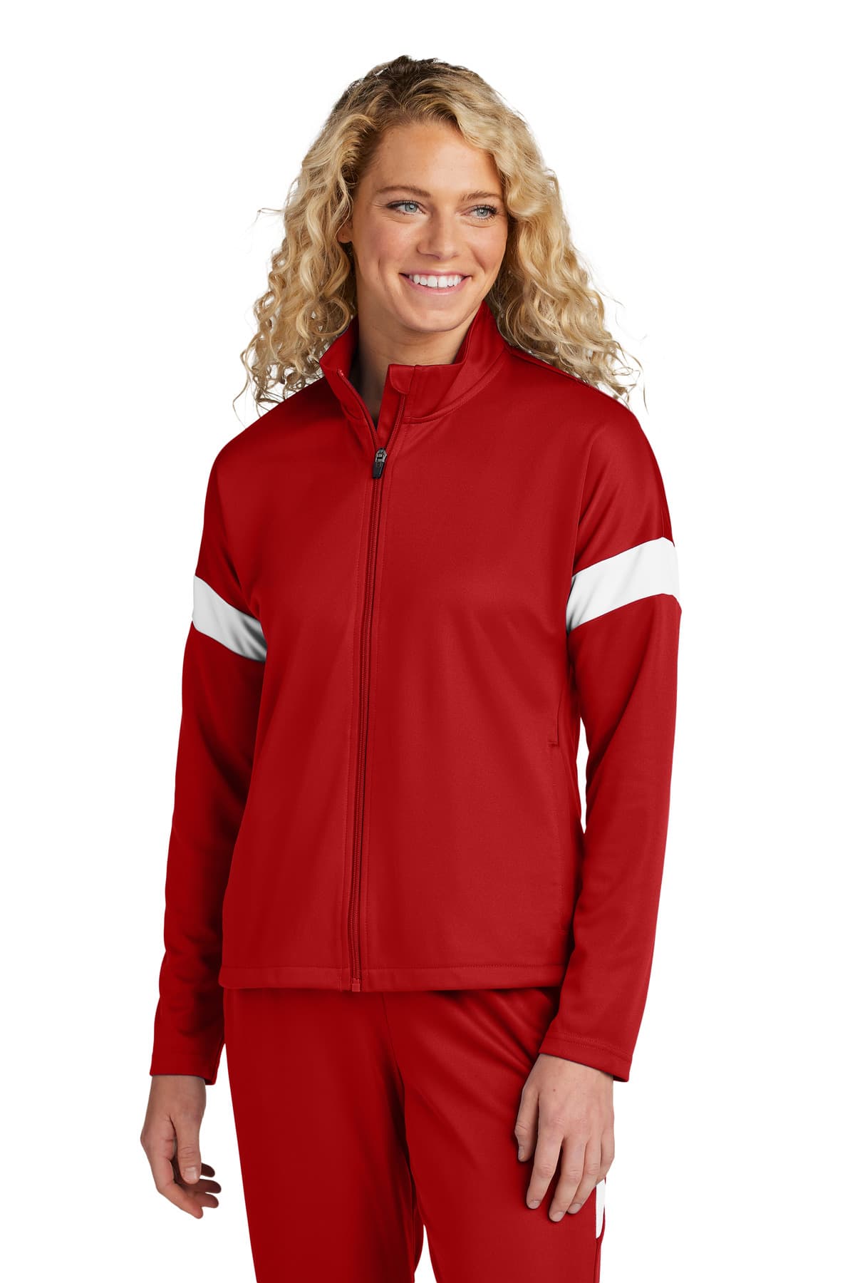 Sport-Tek ® Women's Travel Full-Zip Jacket LST800 thumbnail 4