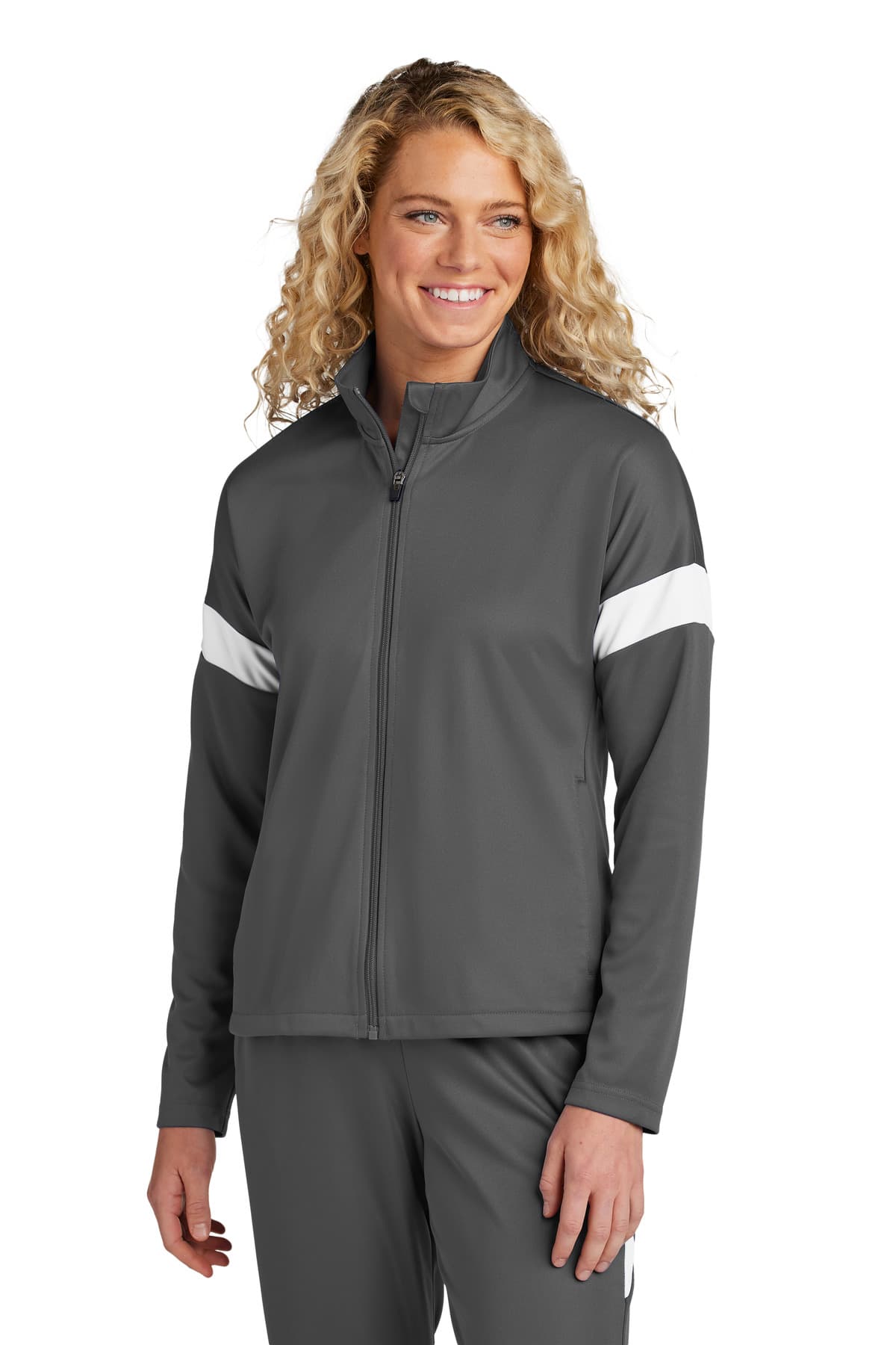 Sport-Tek ® Women's Travel Full-Zip Jacket LST800 thumbnail 5