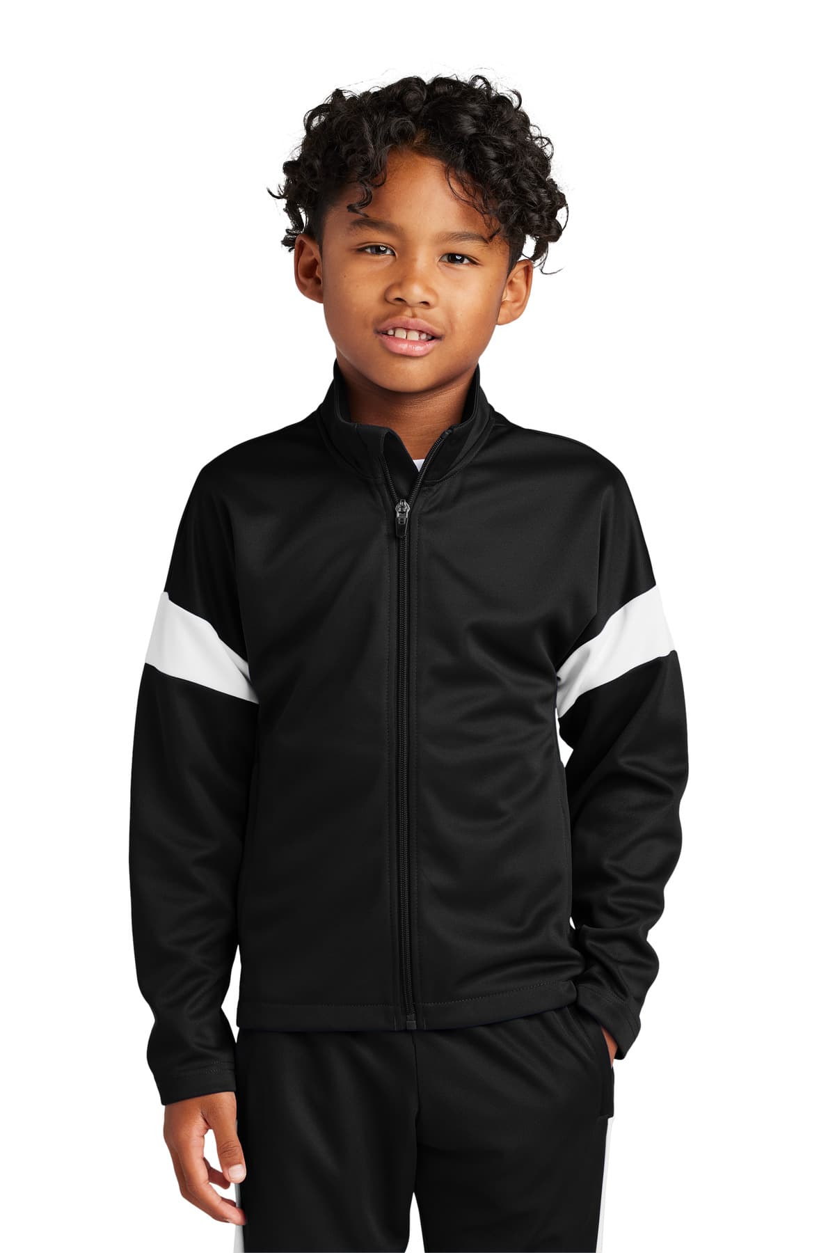 Sport-Tek ® Youth Travel Full-Zip Jacket YST800 thumbnail 3