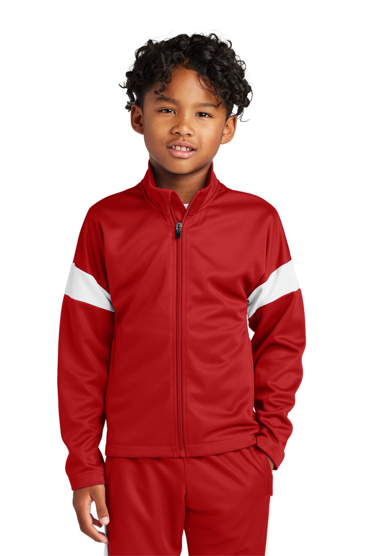 Sport-Tek ® Youth Travel Full-Zip Jacket YST800 thumbnail 4