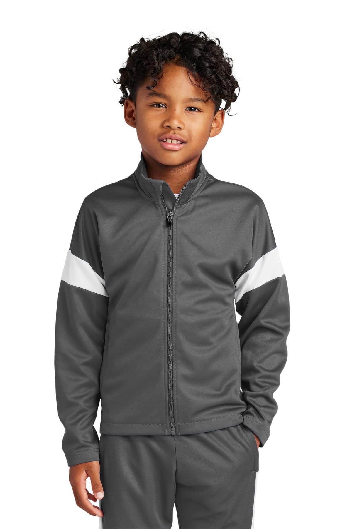 Sport-Tek ® Youth Travel Full-Zip Jacket YST800 thumbnail 5