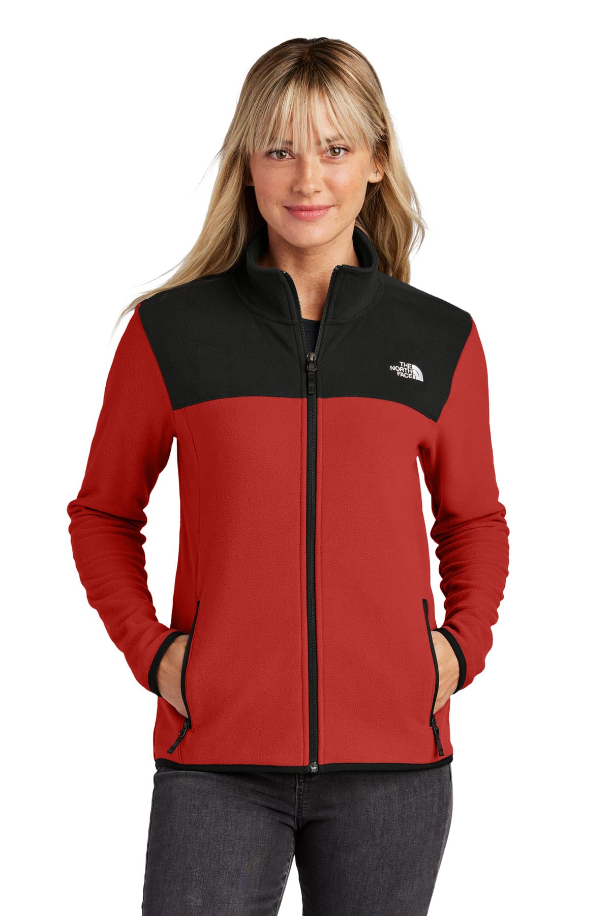 The North Face ® Women's Glacier Full-Zip Fleece Jacket NF0A7V4K thumbnail 3