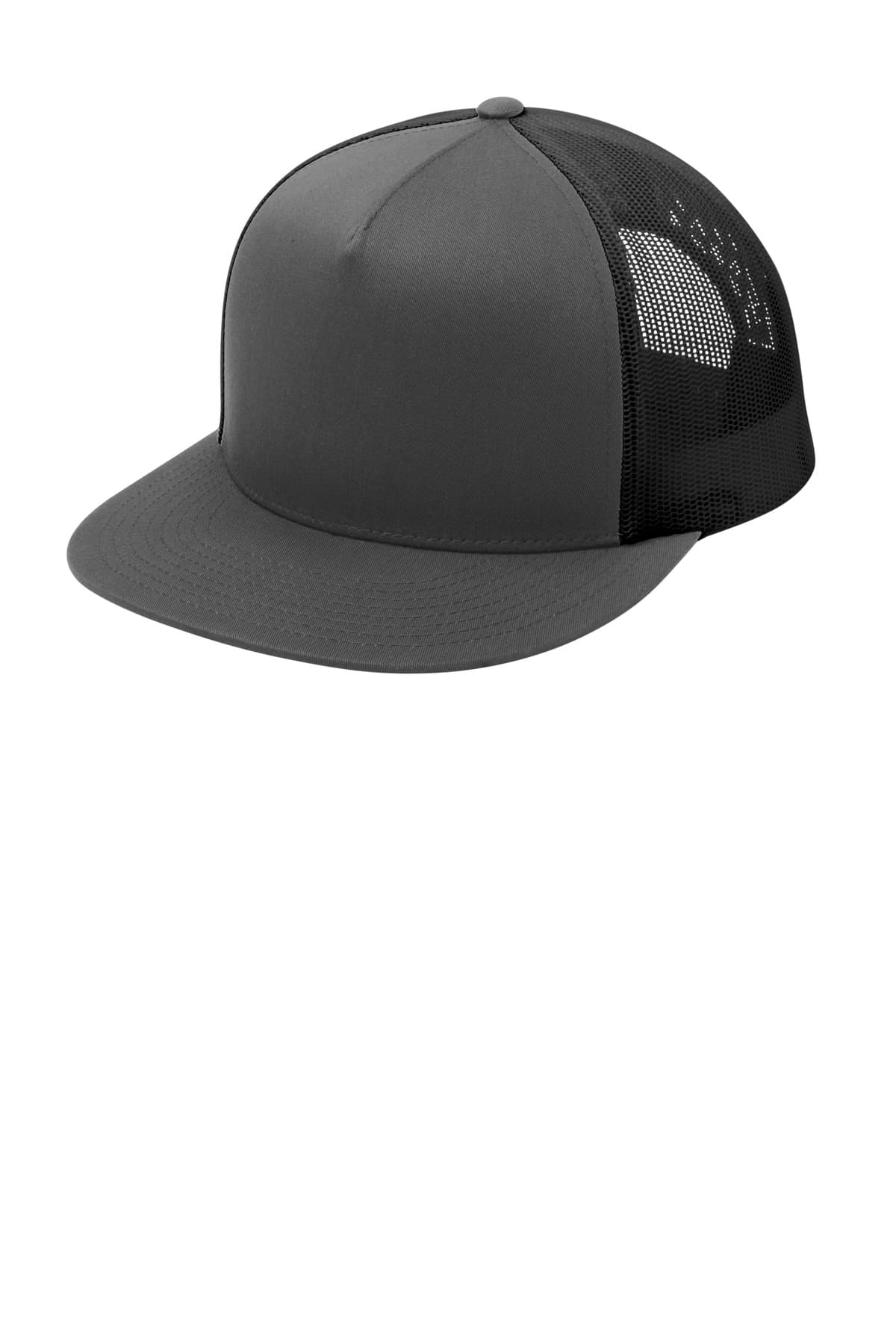Sport-Tek ® YP Classics ® 5-Panel Classic Trucker Mesh Back Cap. STC38 thumbnail 4