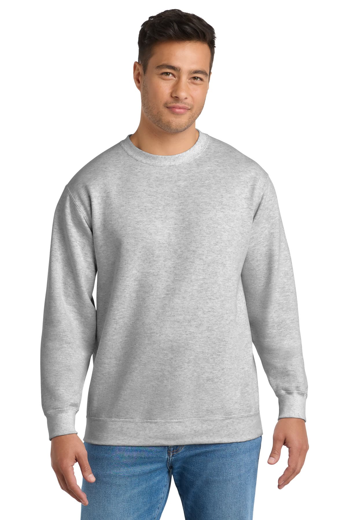 Port & Co  Tall Essential Fleece Crewneck Sweatshirt. PC90T thumbnail 2