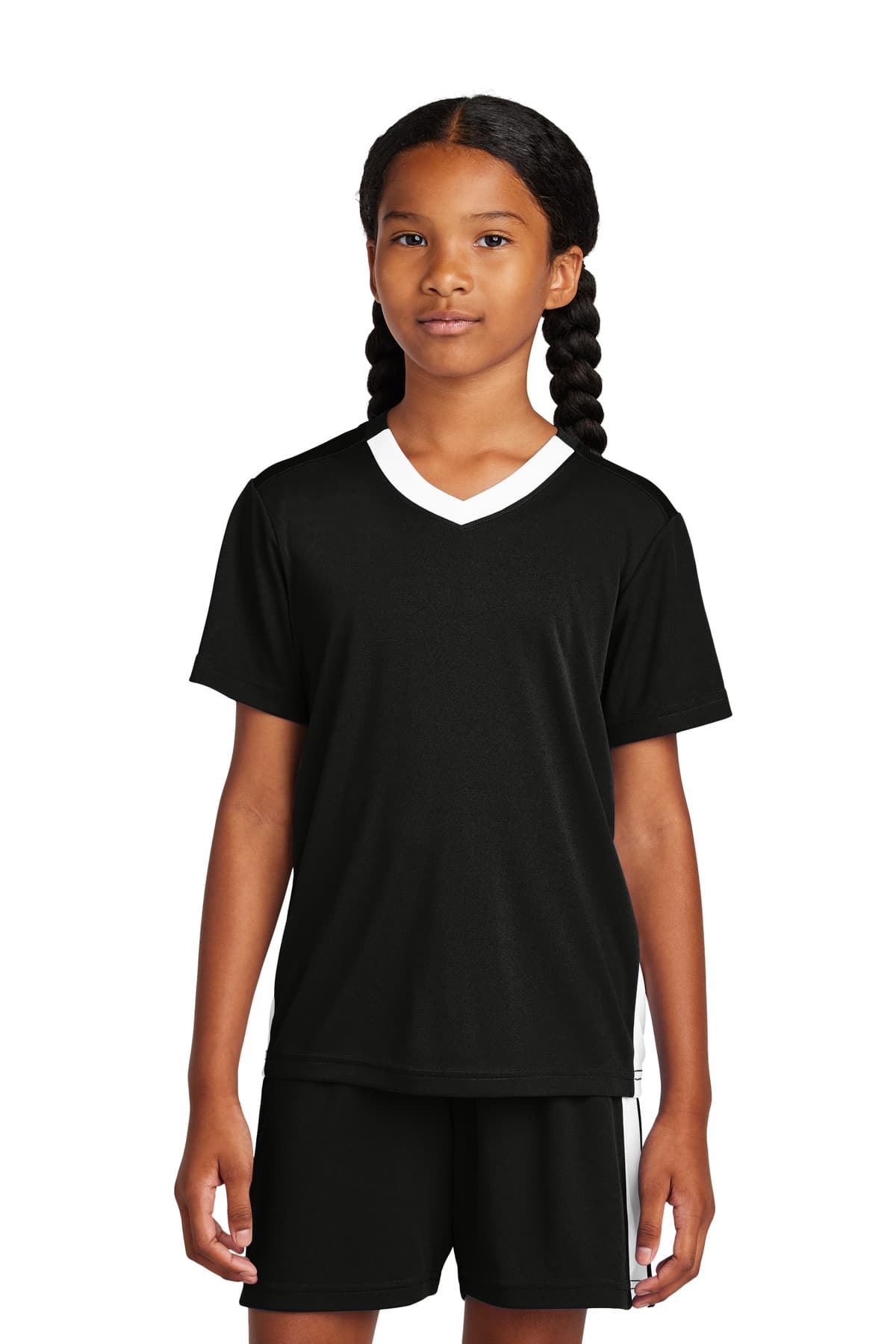 Sport-Tek ® Youth Competitor  United V-Neck YST101 thumbnail 2