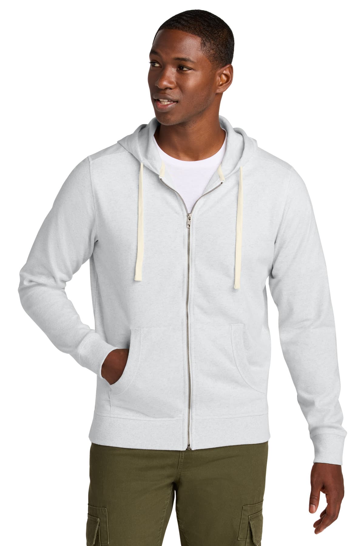 District ® Re-Fleece ™ Full-Zip Hoodie DT8102 thumbnail 6