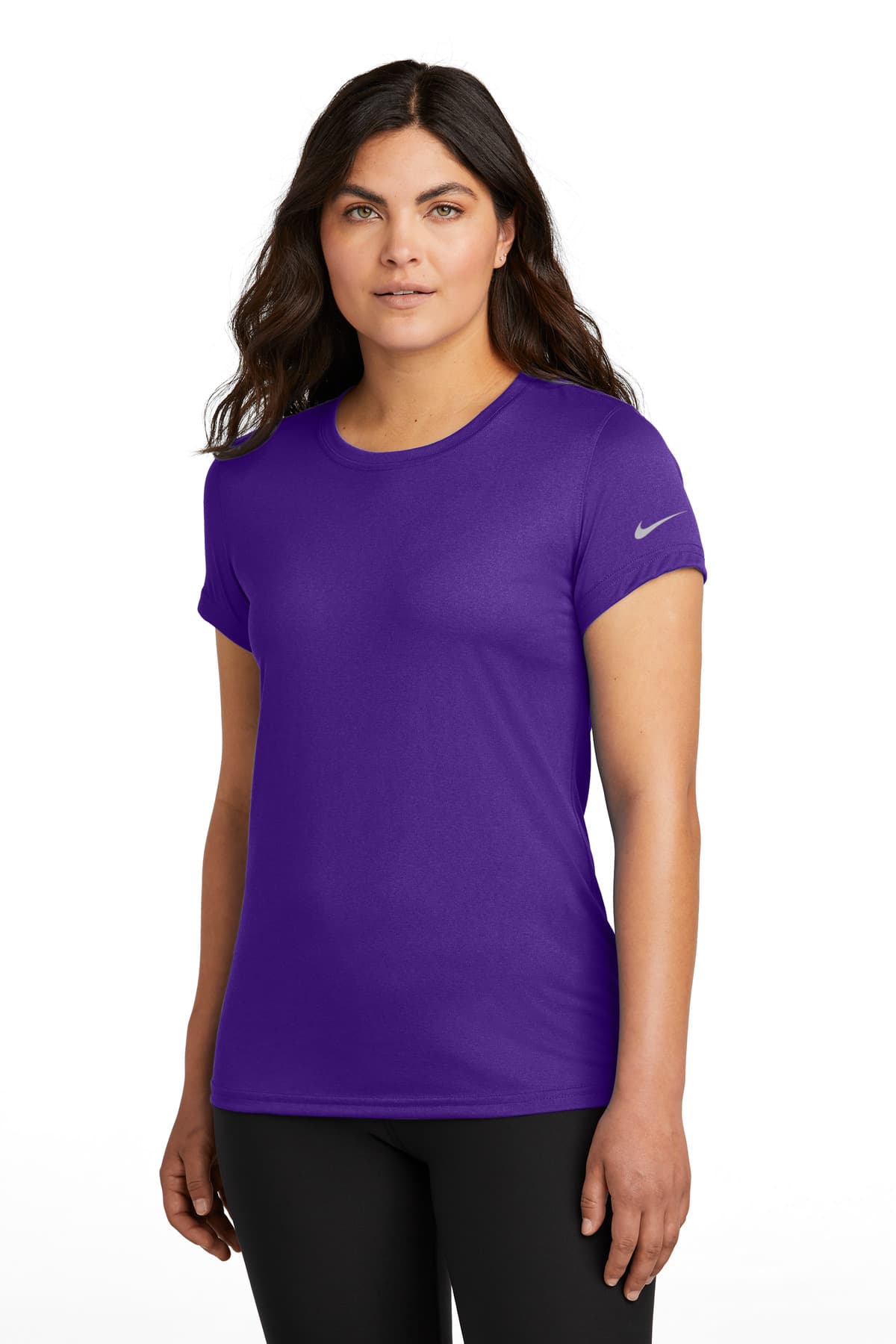 Nike Women's Swoosh Sleeve rLegend Tee NKDX8734 thumbnail 5