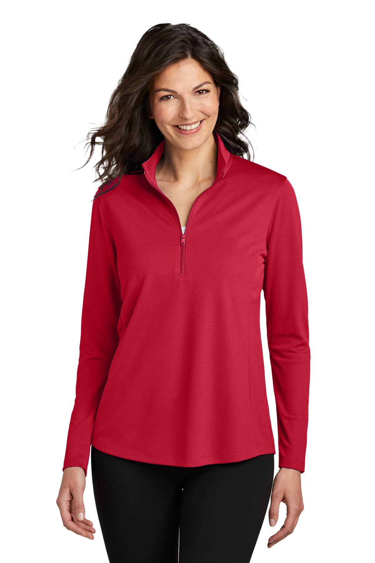 Port Authority ® Women's Dry Zone ® UV Micro-Mesh 1/4-Zip LK112 thumbnail 4