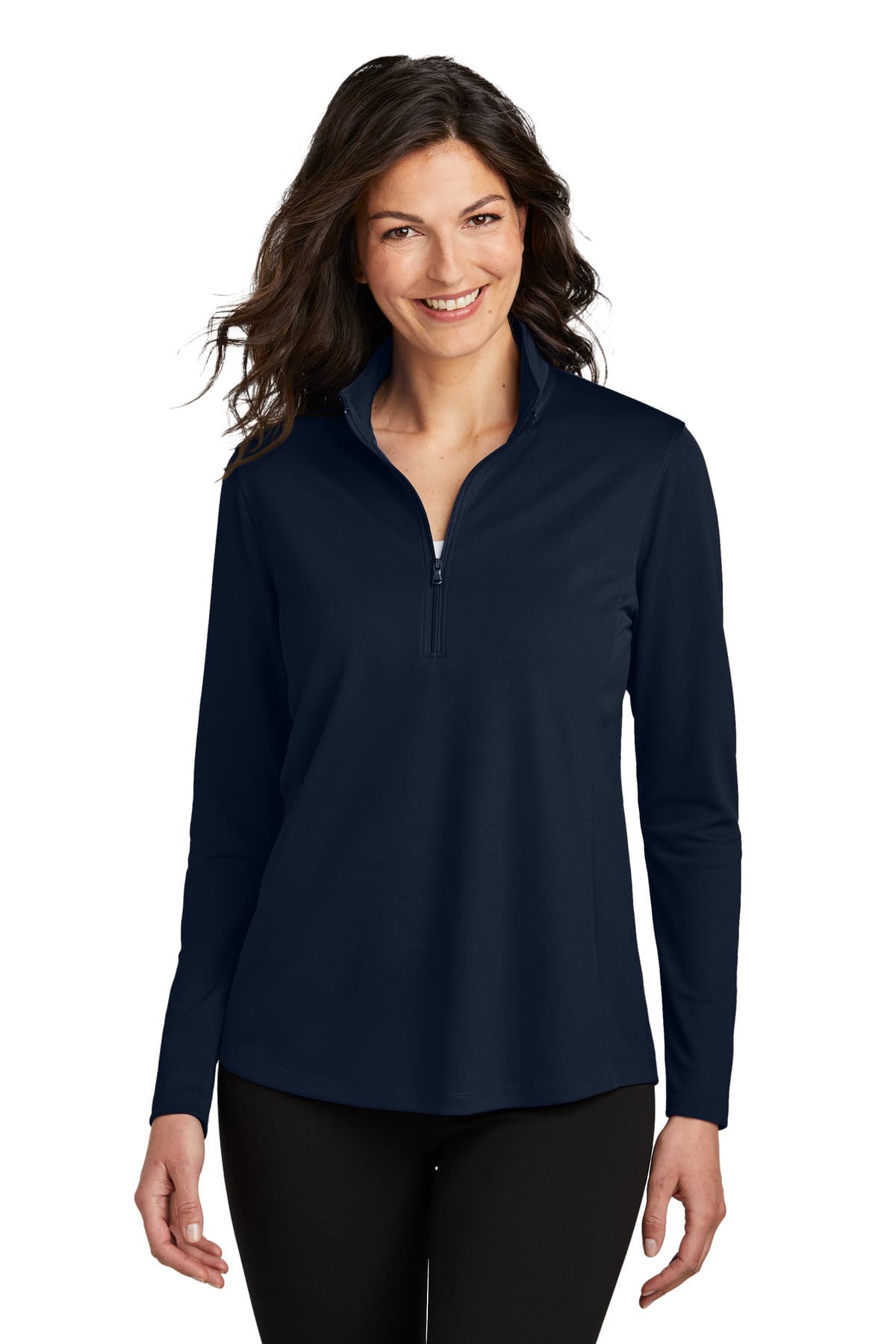 Port Authority ® Women's Dry Zone ® UV Micro-Mesh 1/4-Zip LK112 thumbnail 5