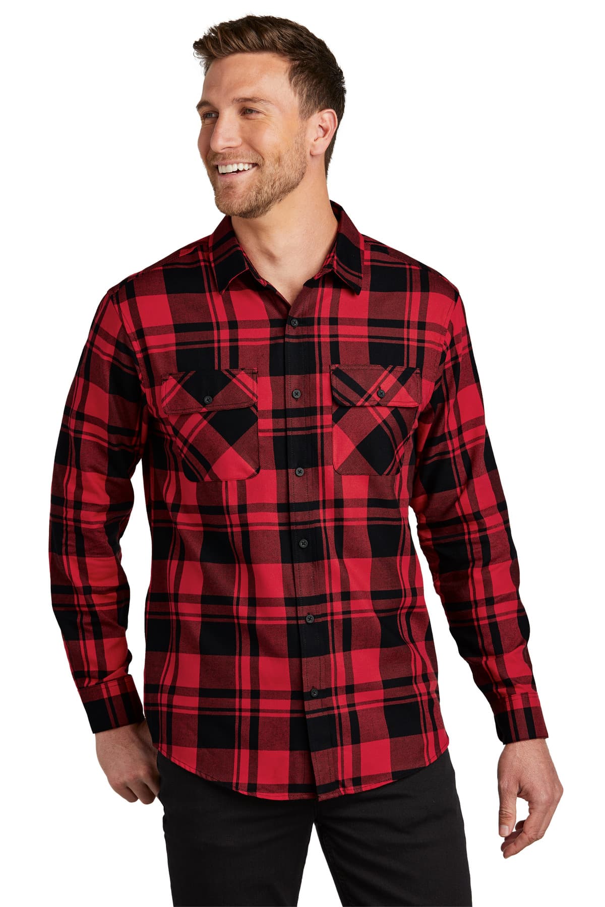 Port Authority ® Plaid Flannel Shirt. W668 thumbnail 5