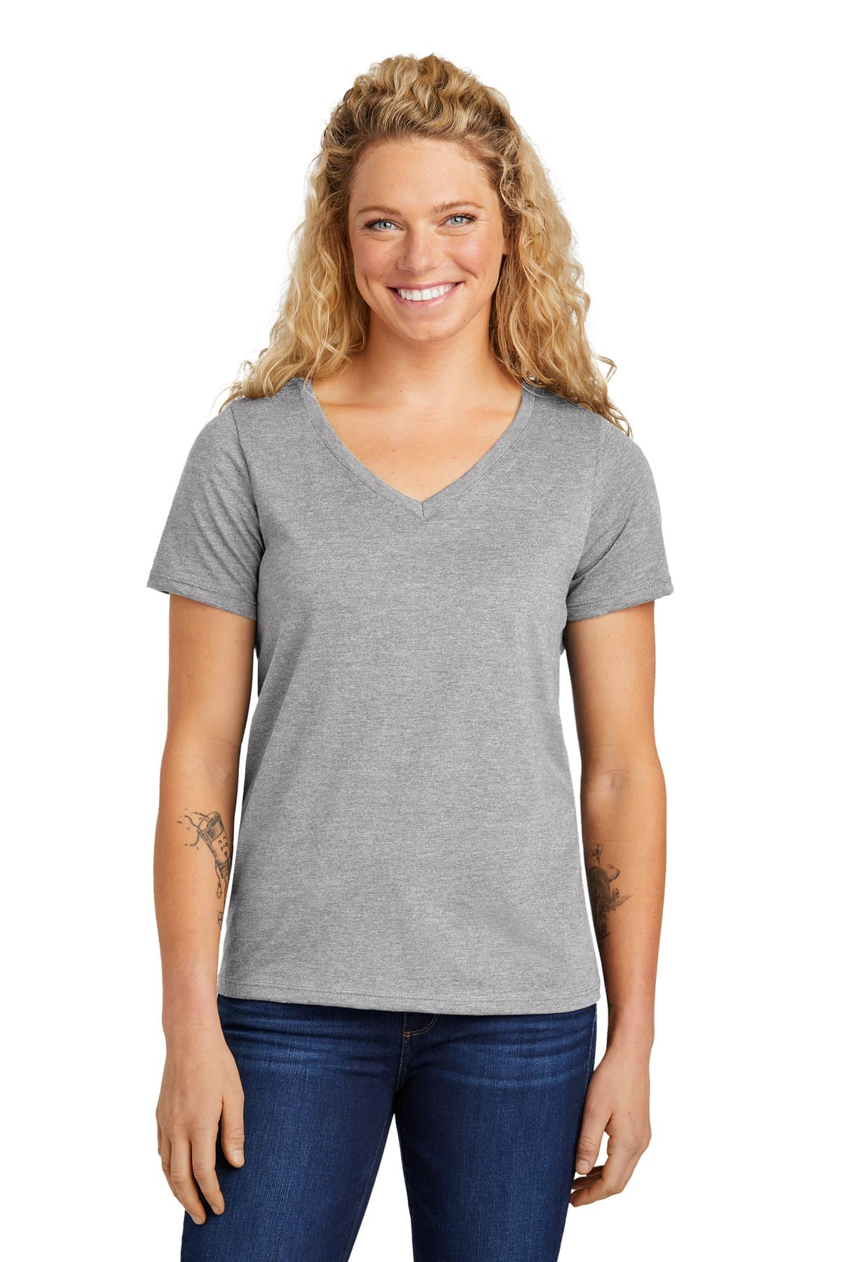 Volunteer Knitwear  Women's Daily V-Neck Tee LVL45V thumbnail 2