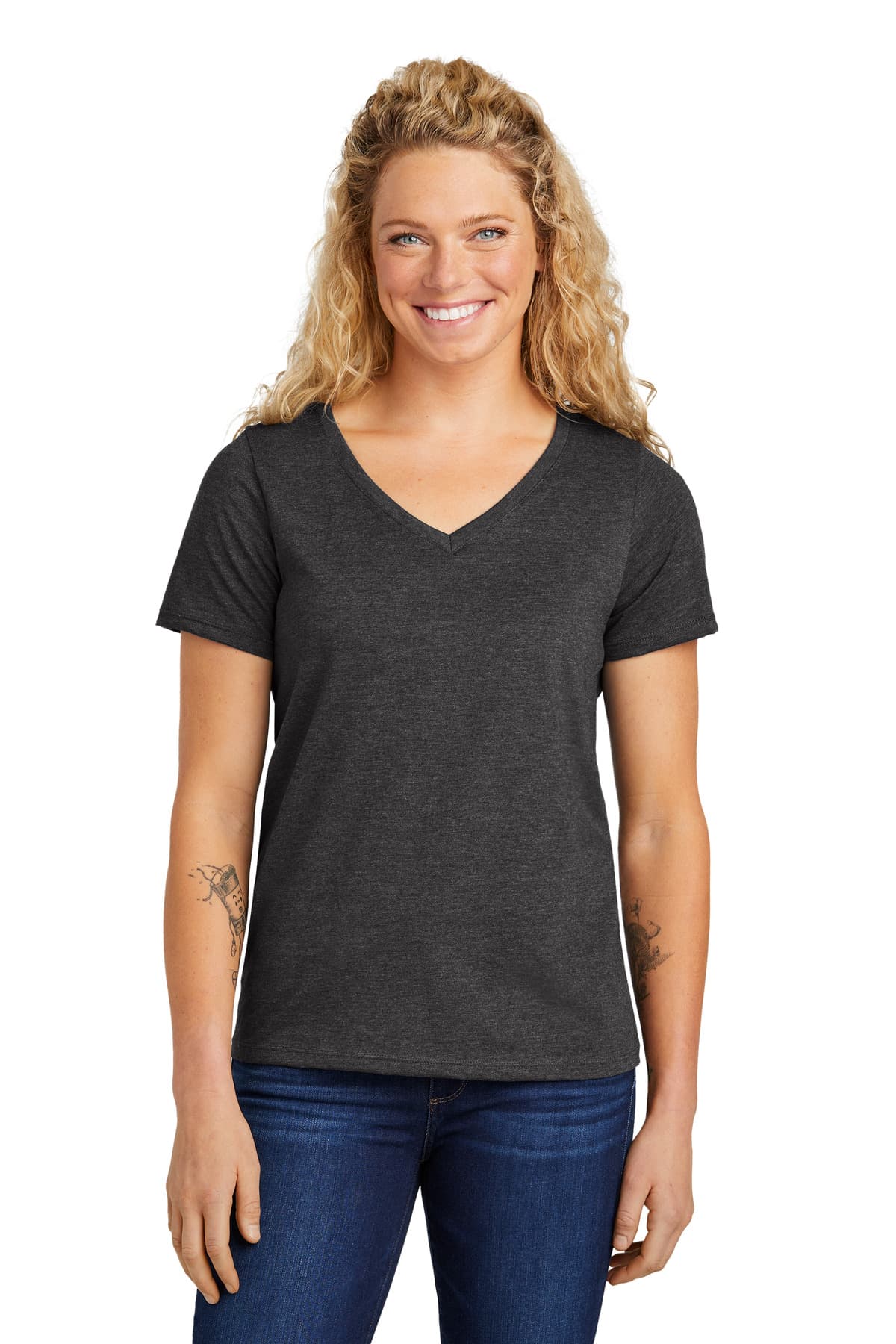 Volunteer Knitwear  Women's Daily V-Neck Tee LVL45V thumbnail 4