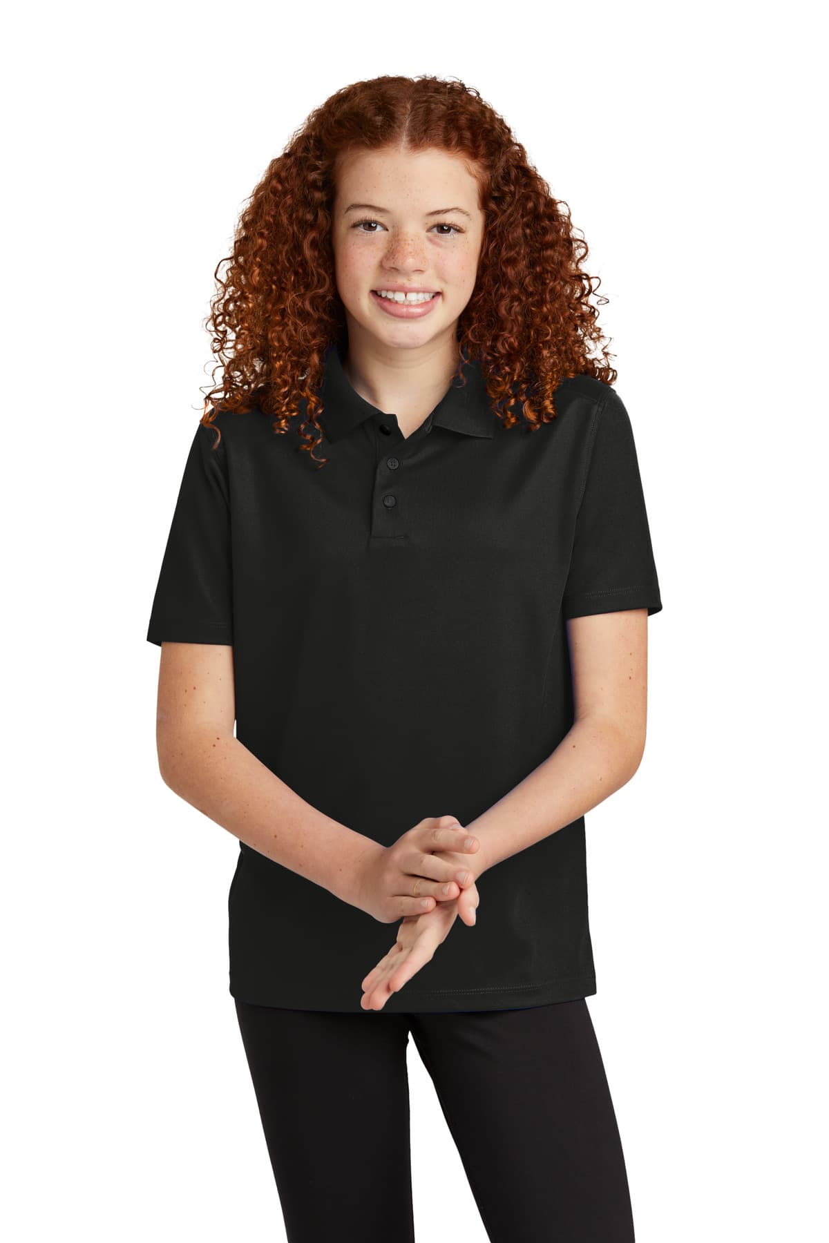 Sport-Tek ® Youth UV Micropique Polo YST740 thumbnail 2