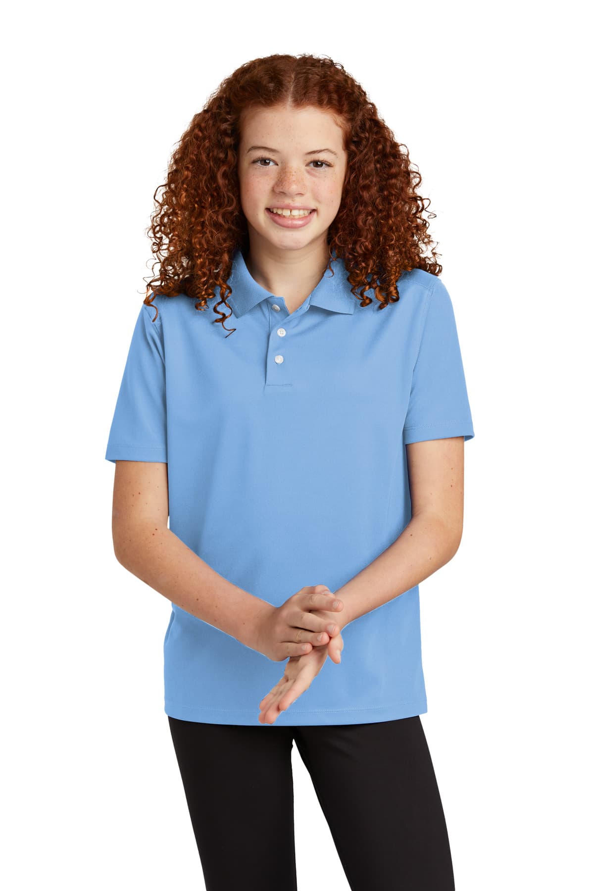 Sport-Tek ® Youth UV Micropique Polo YST740 thumbnail 3