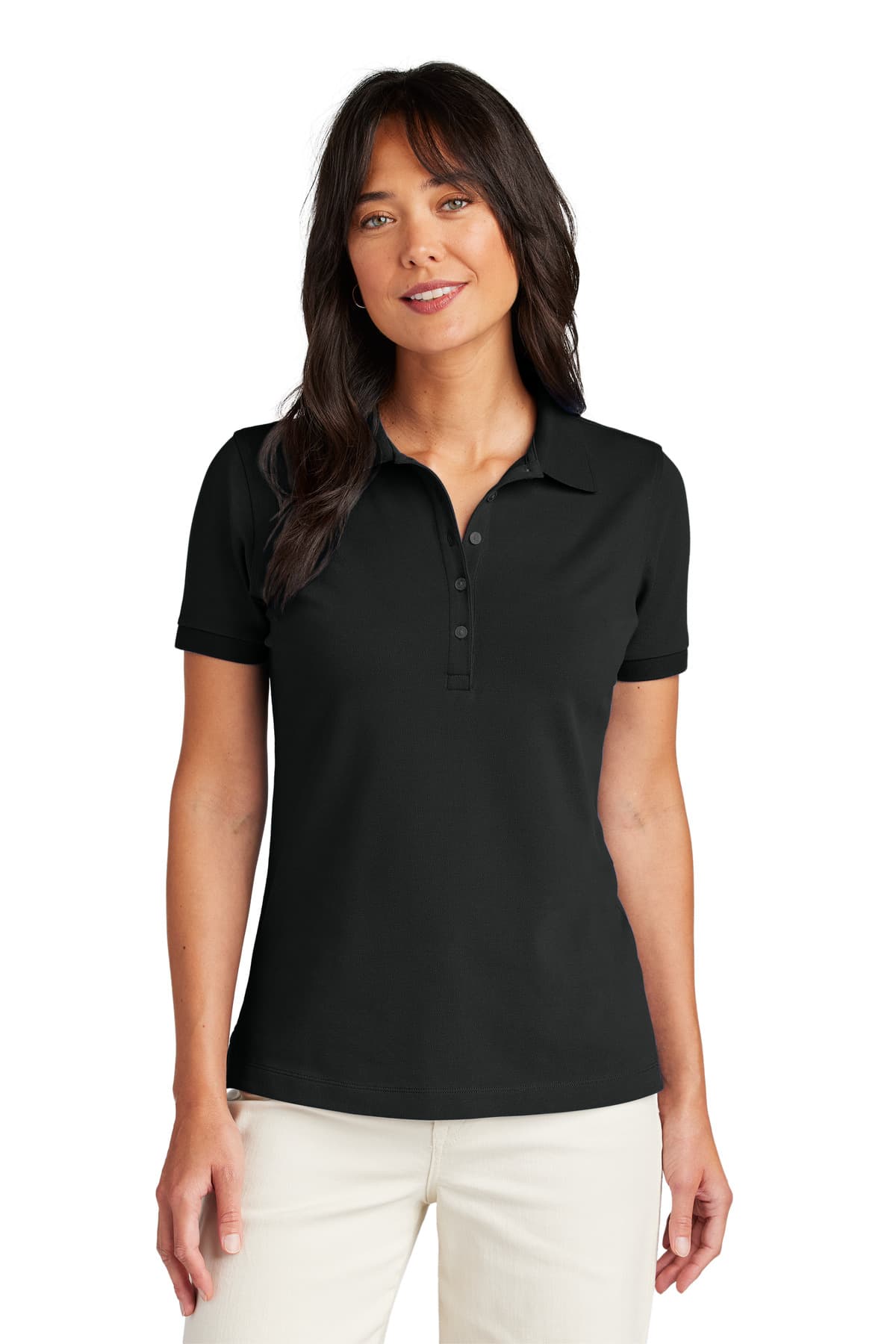 Brooks Brothers ® Women's Pima Cotton Pique Polo BB18201 thumbnail 3