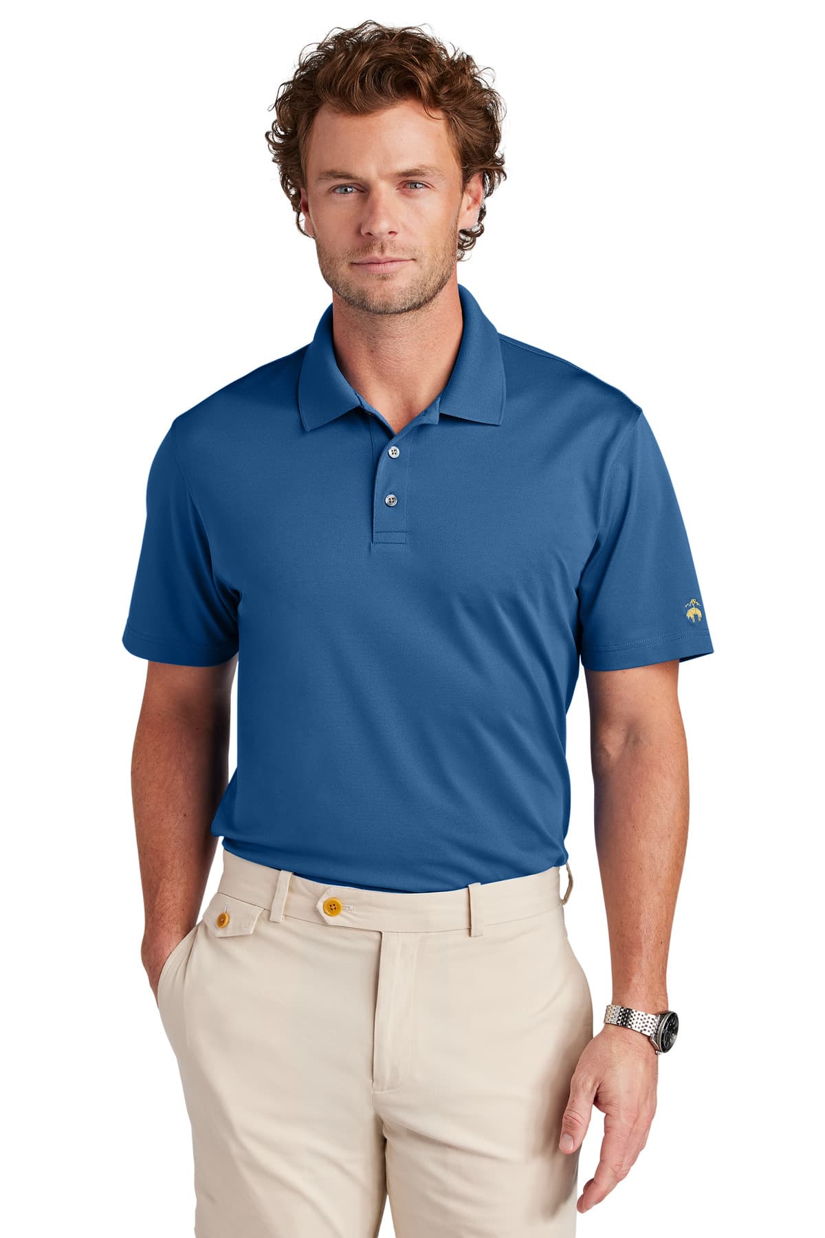 Brooks Brothers ® Mesh Pique Performance Polo BB18220 thumbnail 2