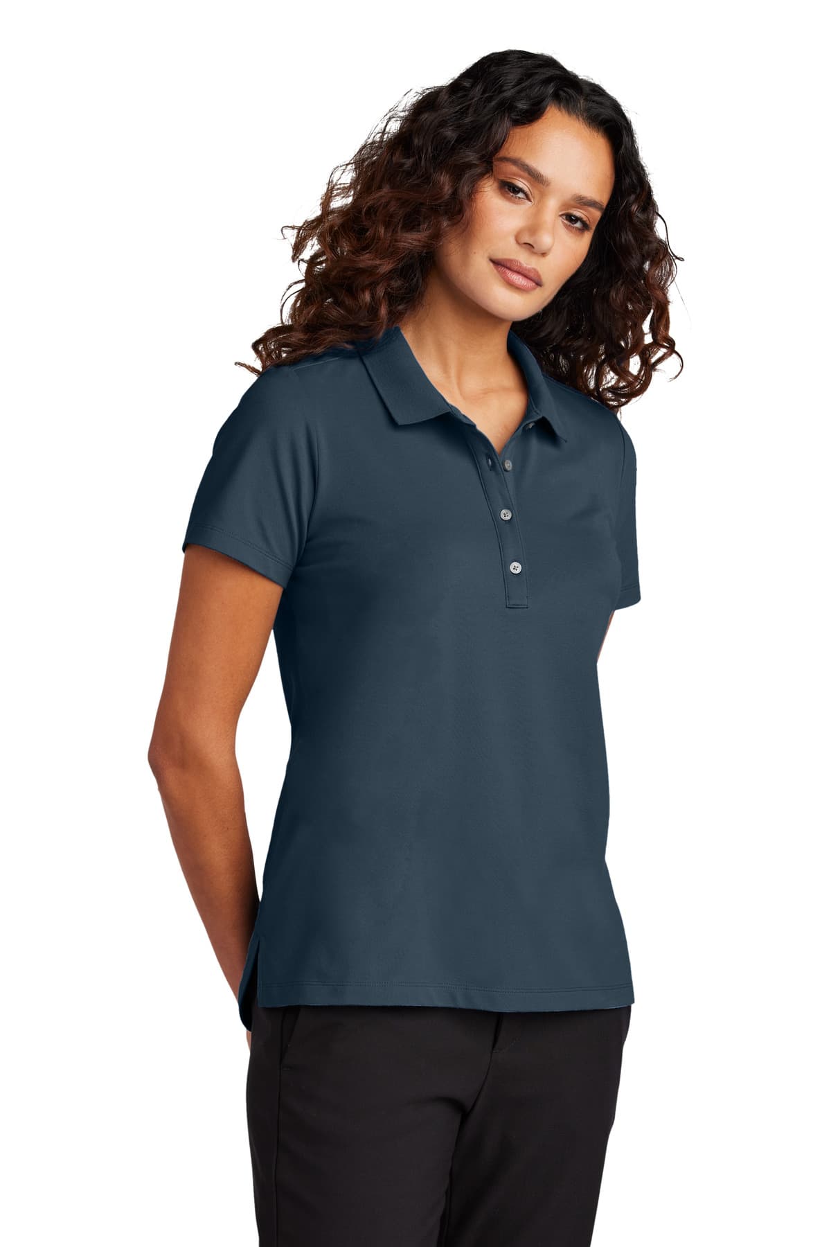 Mercer+Mettle ® Women's Stretch Pique Polo MM1005 thumbnail 3
