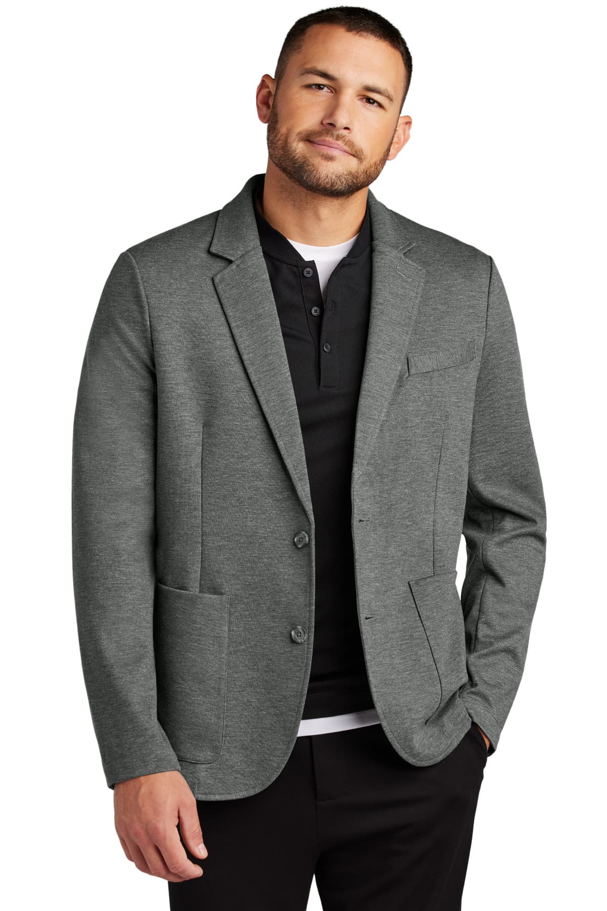 Mercer+Mettle ® Relaxed Knit Blazer MM3030 thumbnail 3