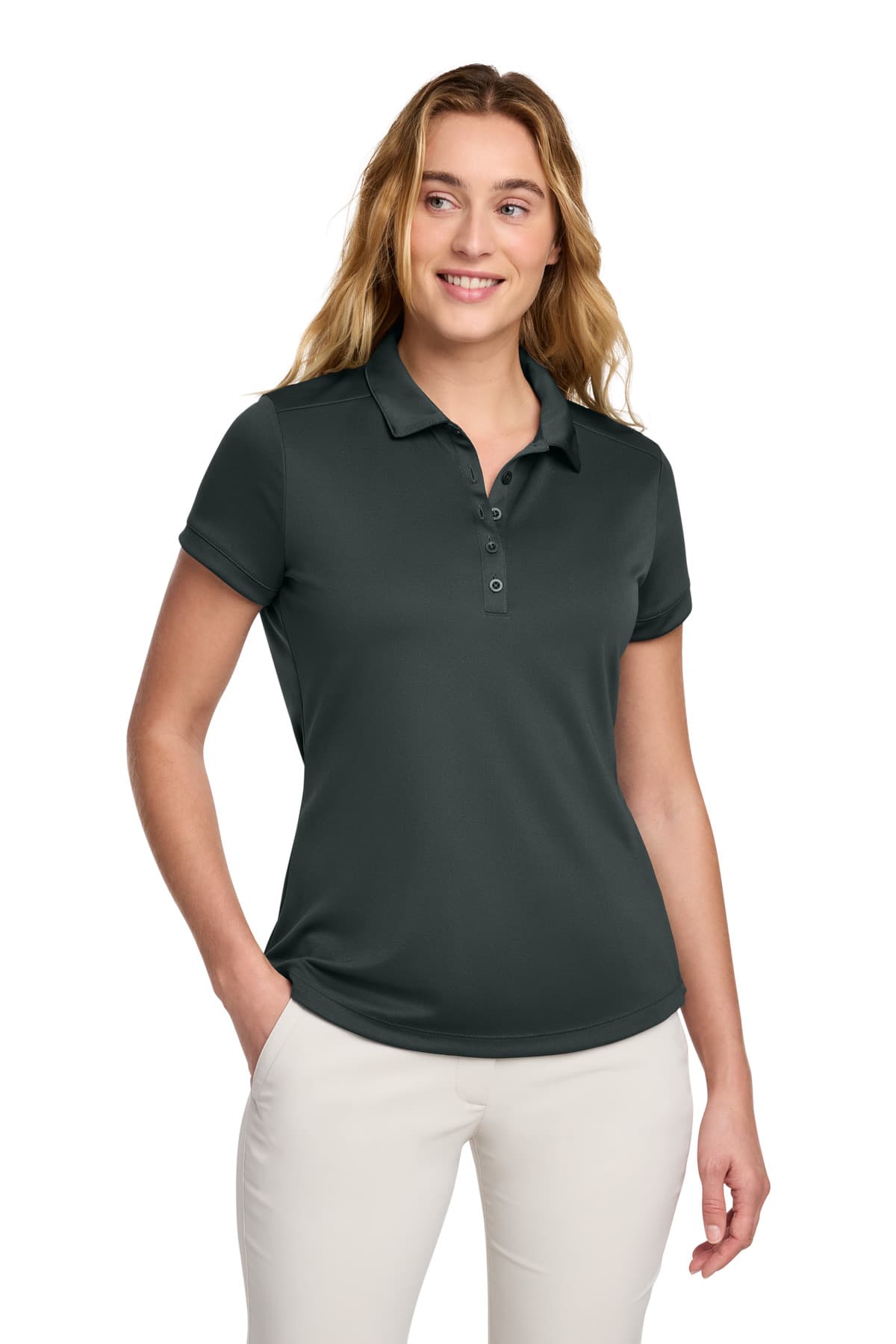 Nike Women's Dri-FIT Players Modern Fit Polo. 811807 thumbnail 3