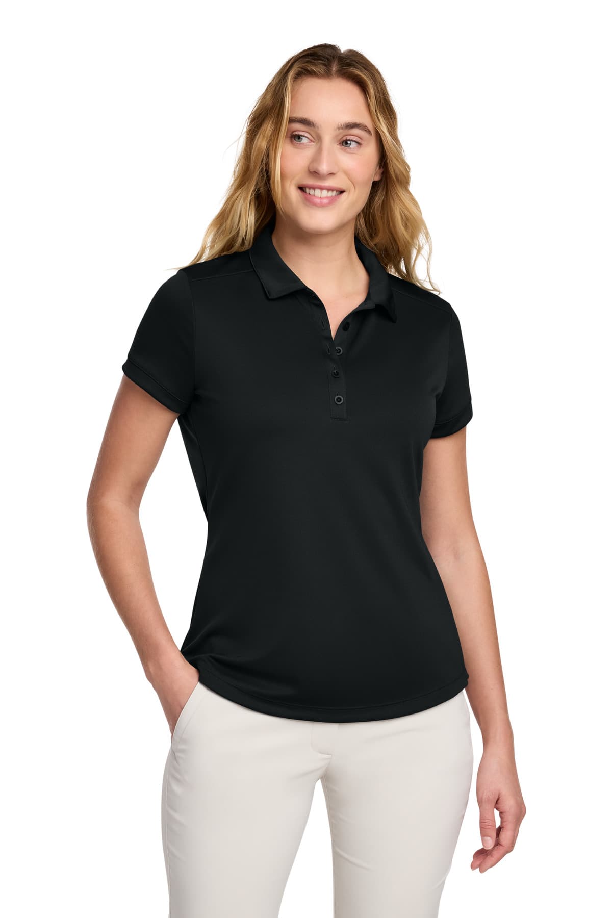 Nike Women's Dri-FIT Players Modern Fit Polo. 811807 thumbnail 2