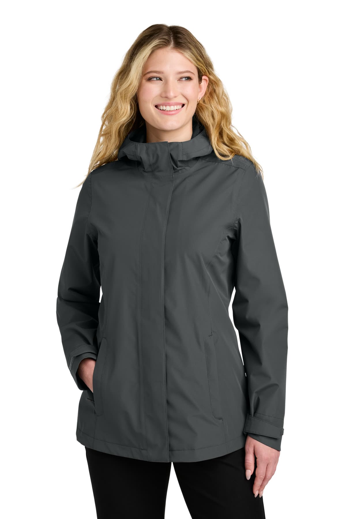 Port Authority ® Women's C-FREE ® Rain Jacket L714 thumbnail 3