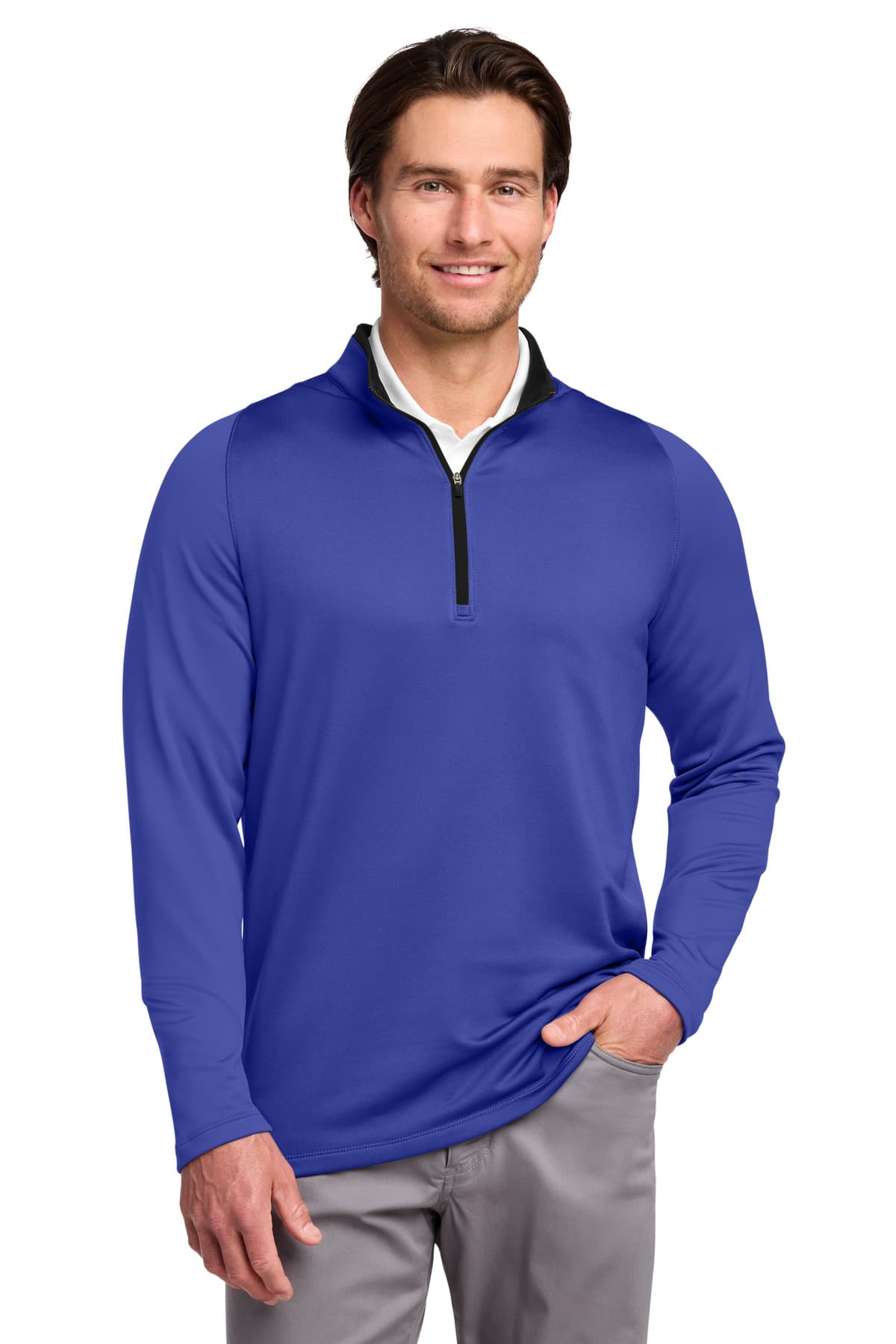 Nike Dri-FIT Stretch 1/2-Zip Cover-Up. 779795 thumbnail 4