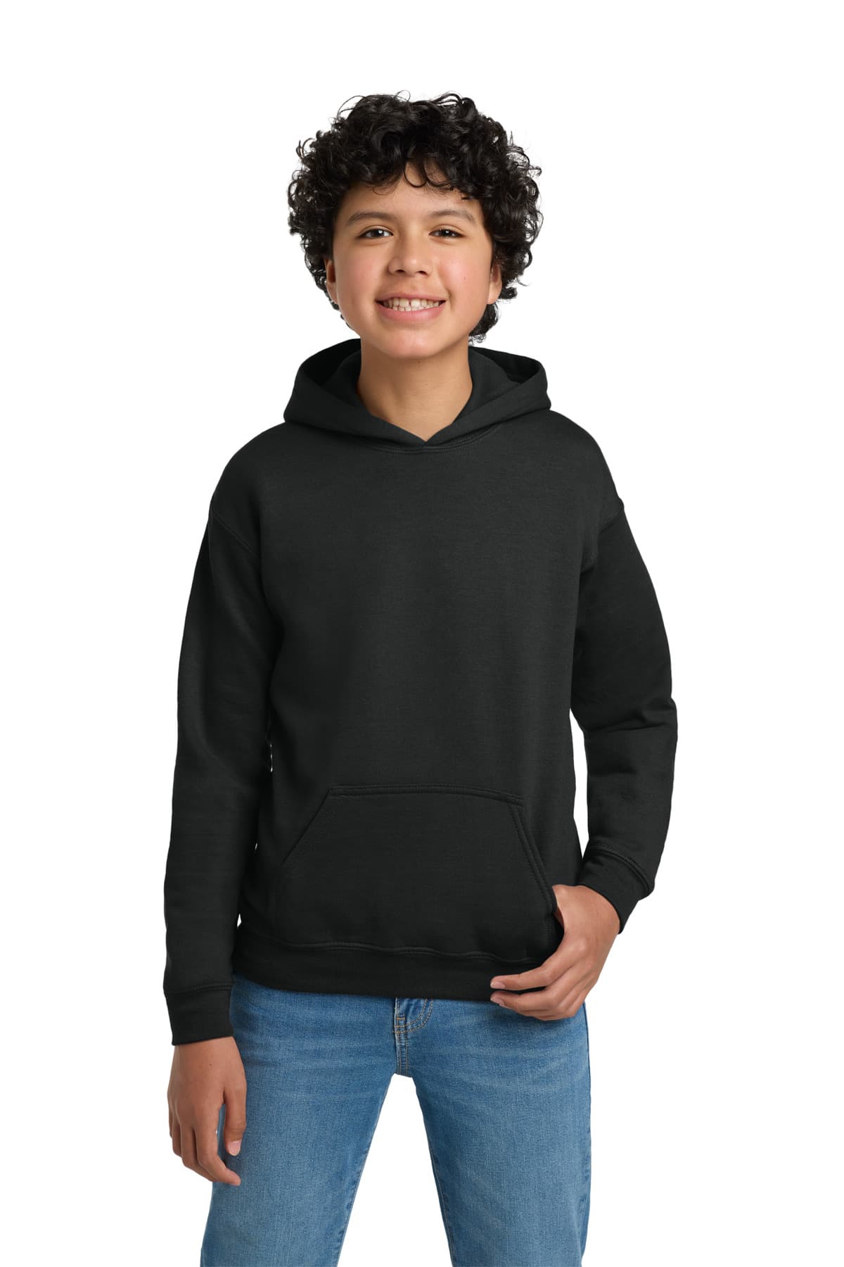 Gildan ® - Youth Heavy Blend Hooded Sweatshirt. 18500B thumbnail 2