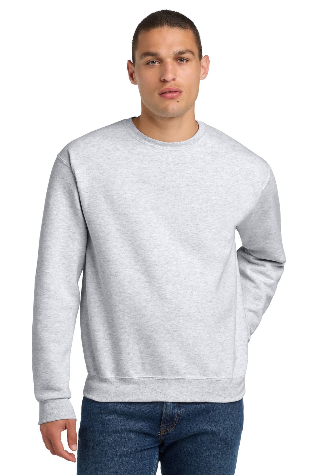 Jerzees ® Super Sweats ® NuBlend ® - Crewneck Sweatshirt. 4662M thumbnail 2