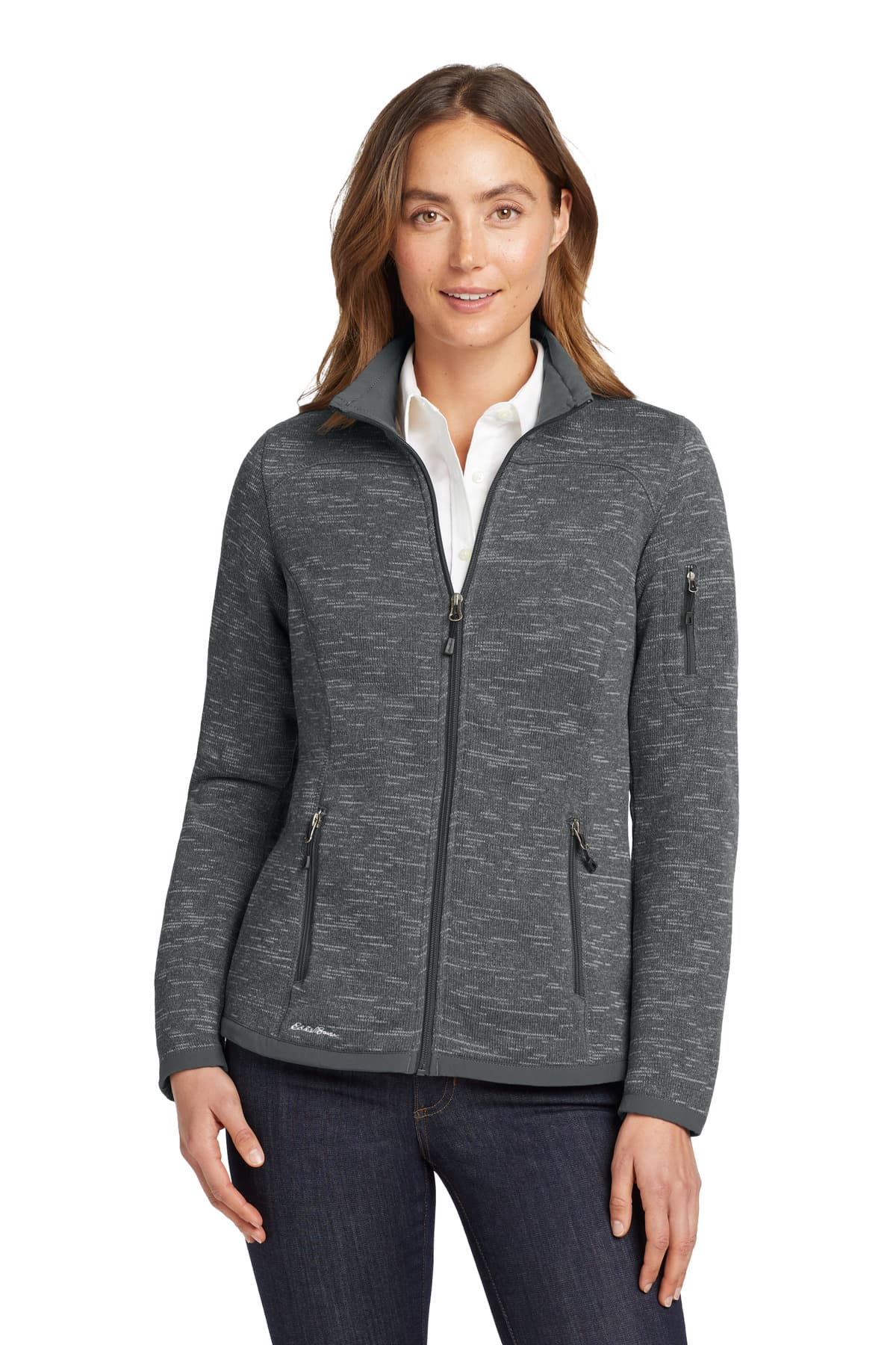 Eddie Bauer ® Women's Sweater Fleece Full-Zip. EB251 thumbnail 3