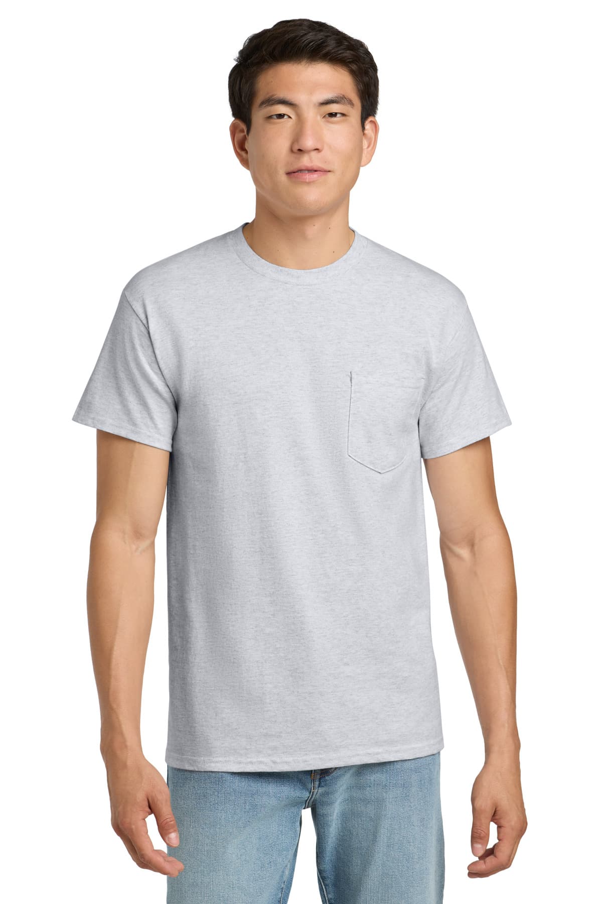 Gildan ® - Ultra Cotton ® 100% US Cotton T-Shirt with Pocket. 2300 thumbnail 3
