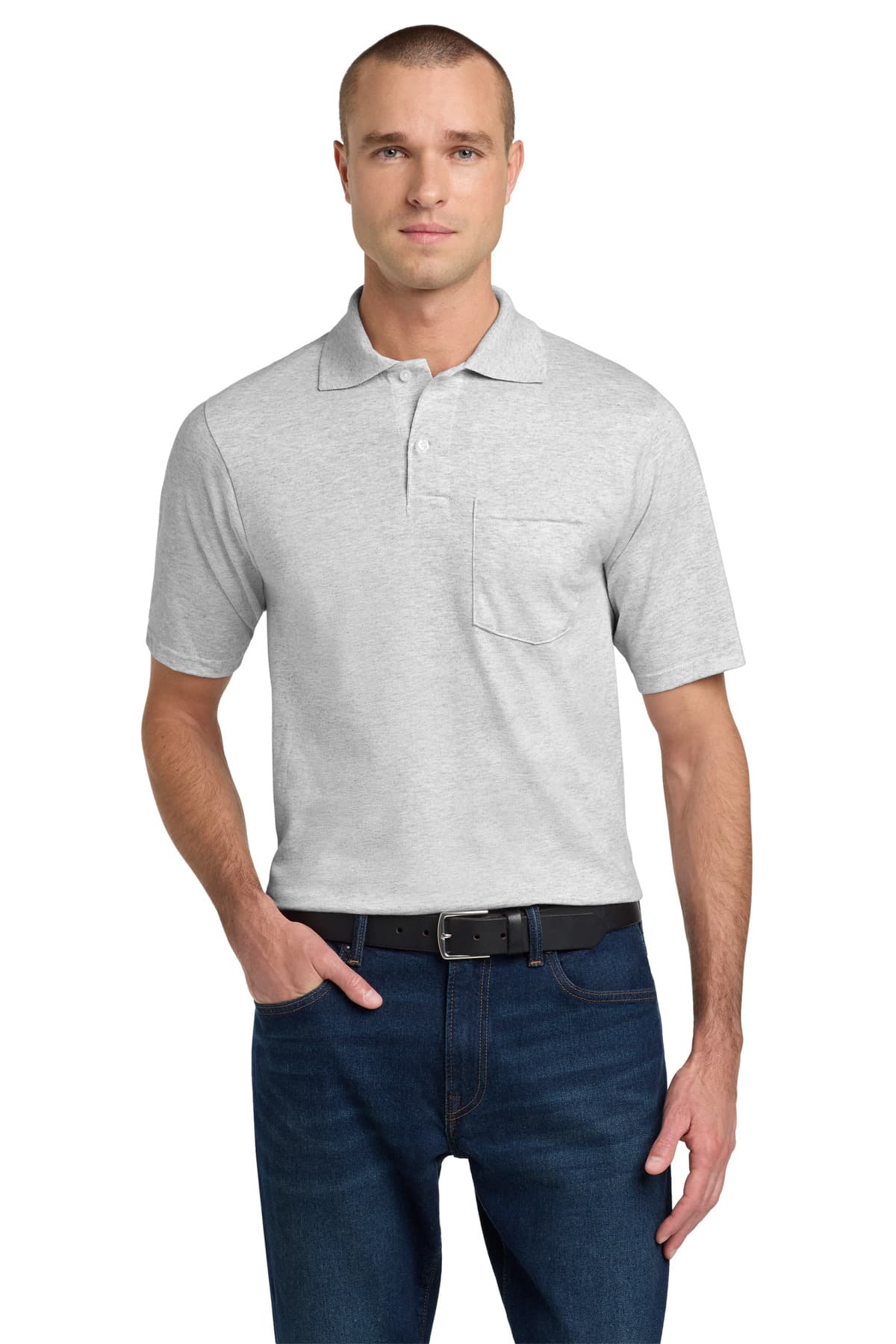 Jerzees ® Dri-Power ® Pocket Sport Shirt. 436MP thumbnail 2