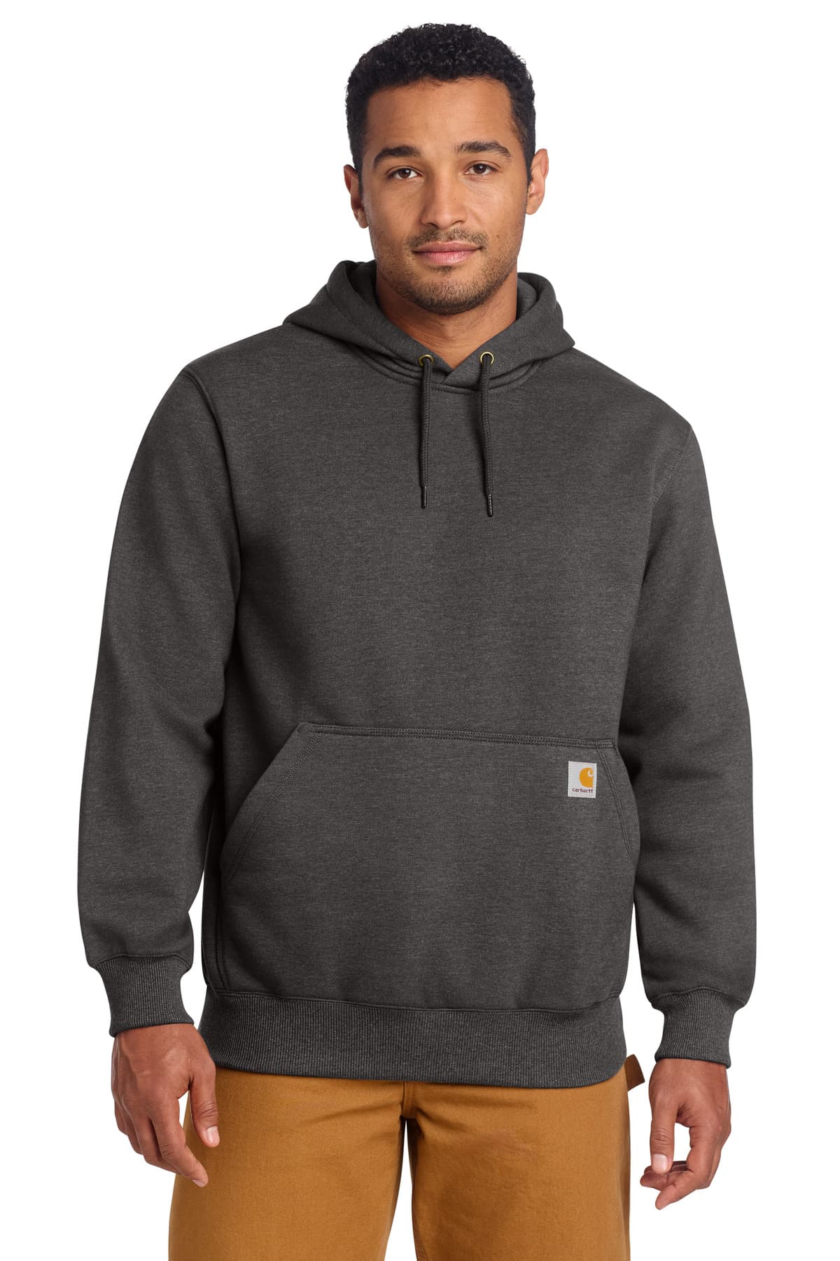Carhartt ® Rain Defender ® Paxton Heavyweight Hooded Sweatshirt. CT100615 thumbnail 3